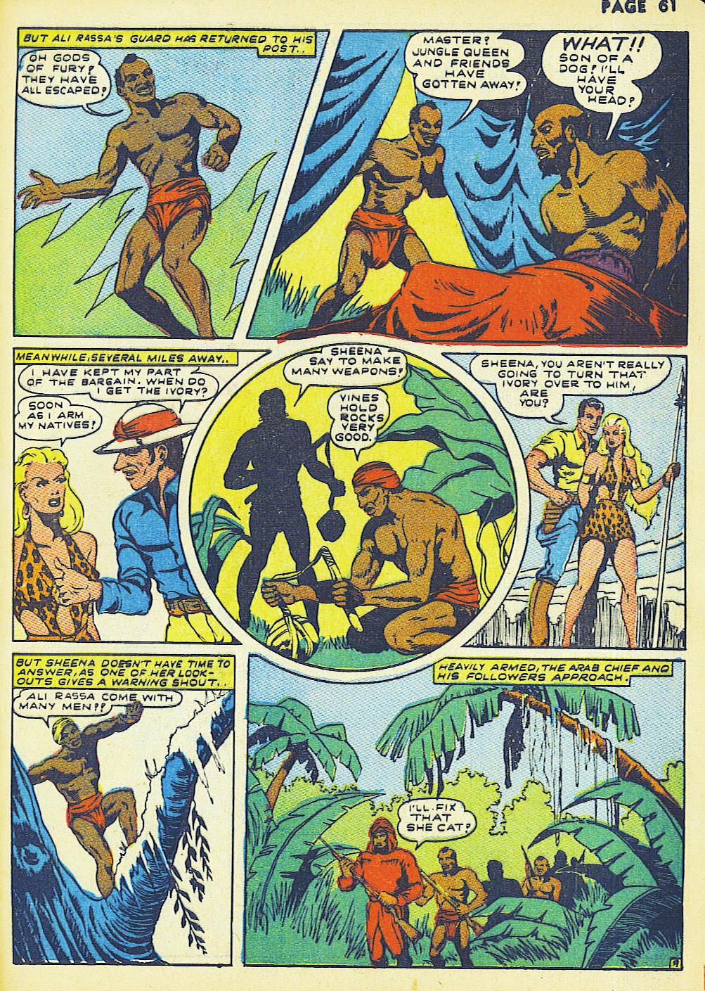 Read online Sheena, Queen of the Jungle (1942) comic -  Issue #2 - 63