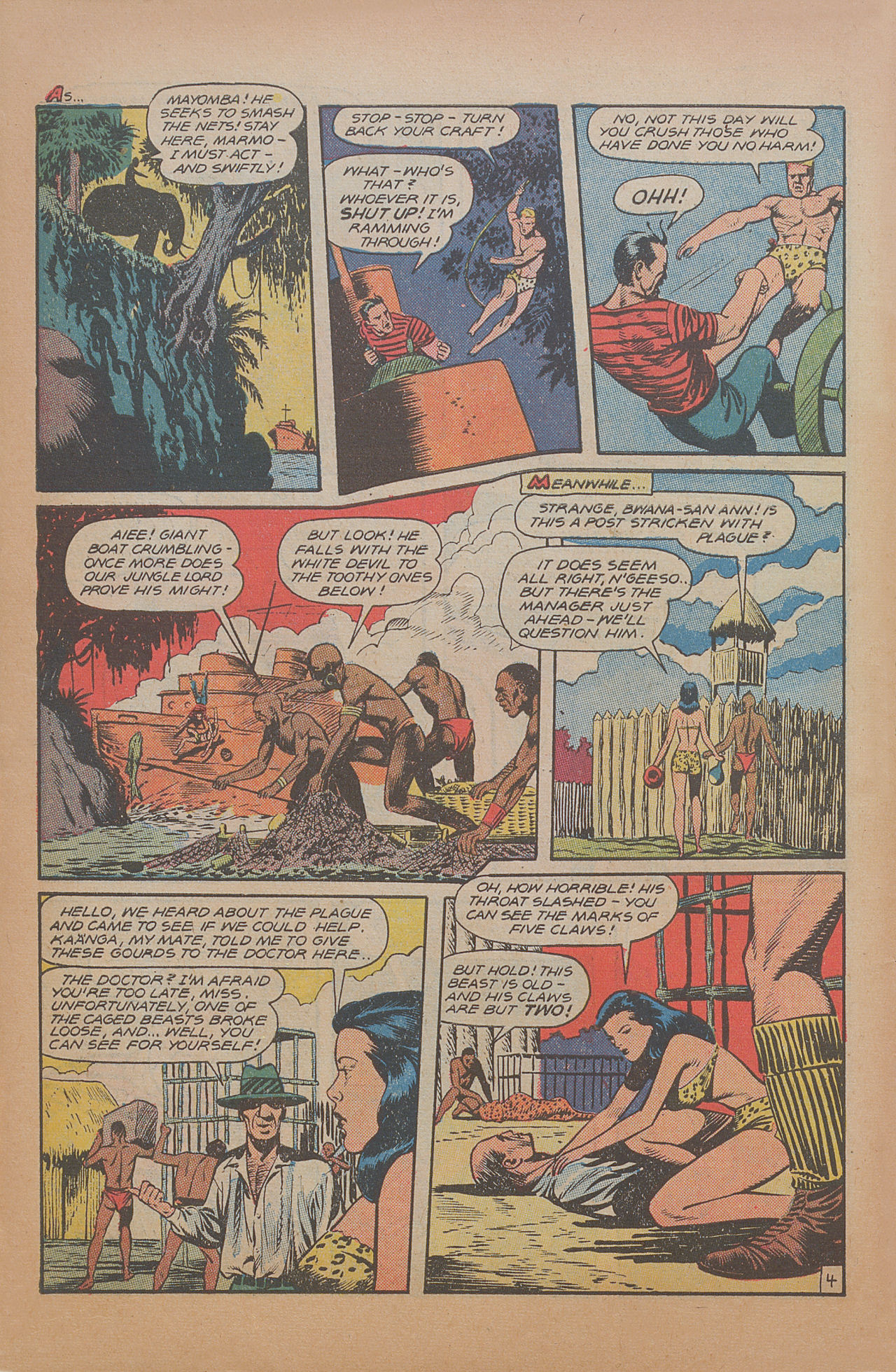Read online Jungle Comics comic -  Issue #98 - 6