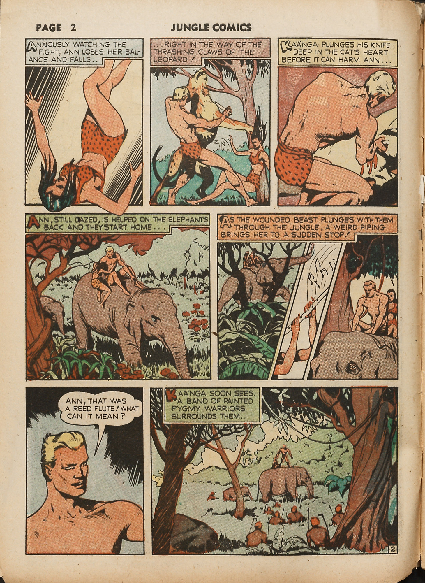 Read online Jungle Comics comic -  Issue #18 - 4