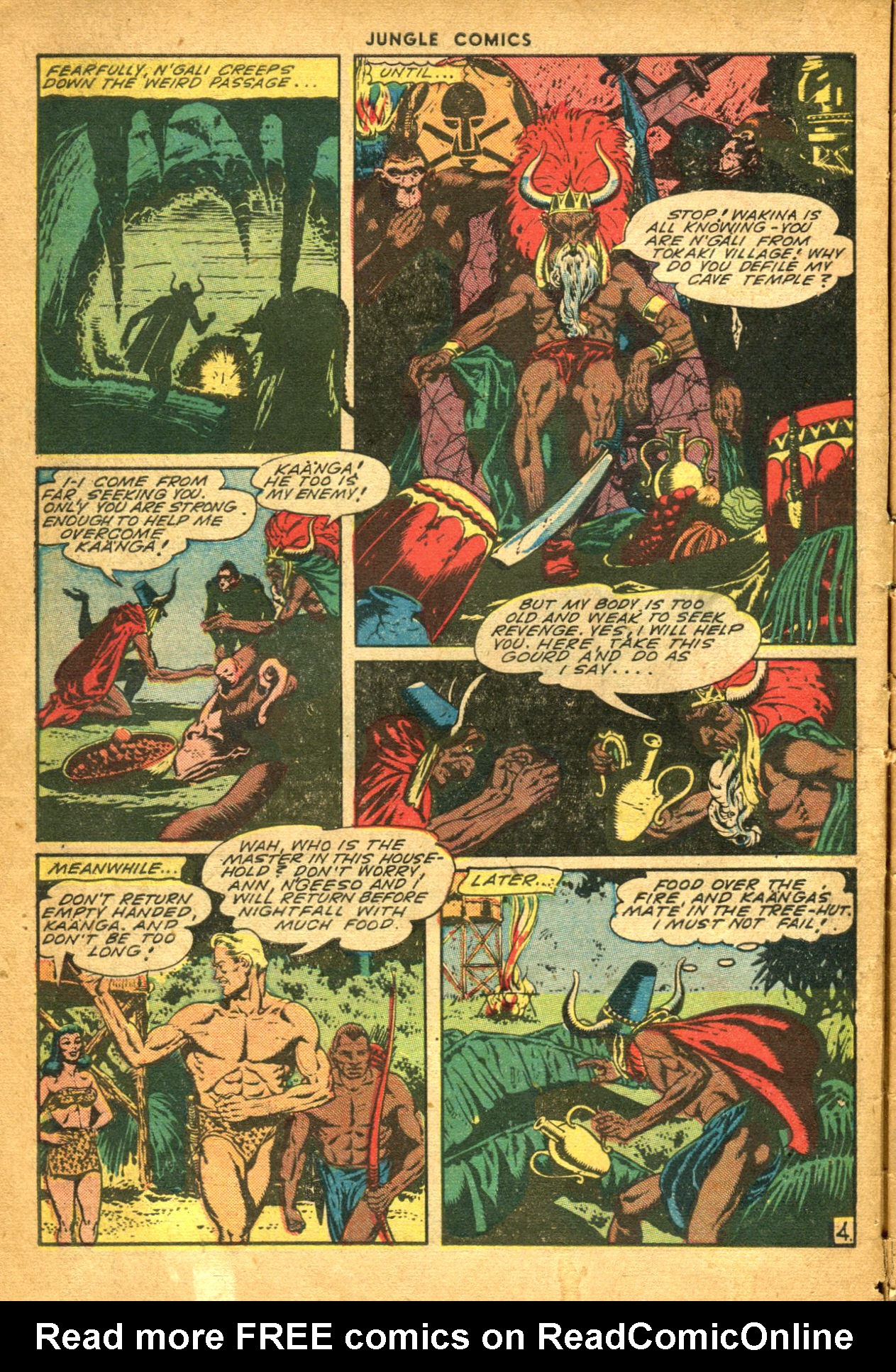 Read online Jungle Comics comic -  Issue #61 - 6