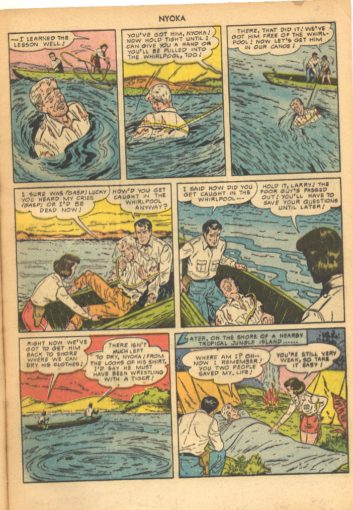 Read online Nyoka the Jungle Girl (1945) comic -  Issue #46 - 5