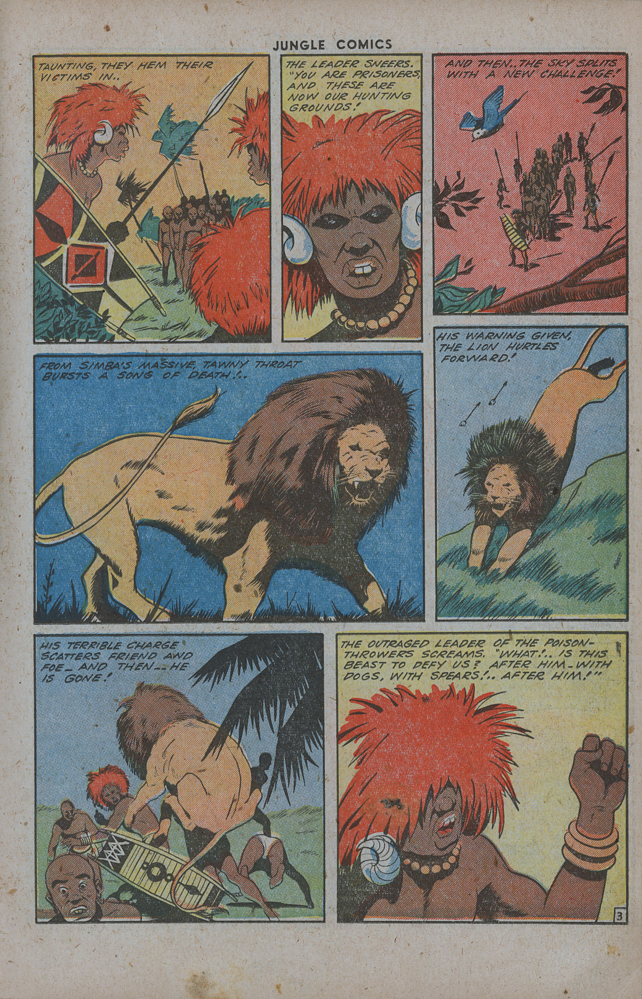 Read online Jungle Comics comic -  Issue #56 - 17