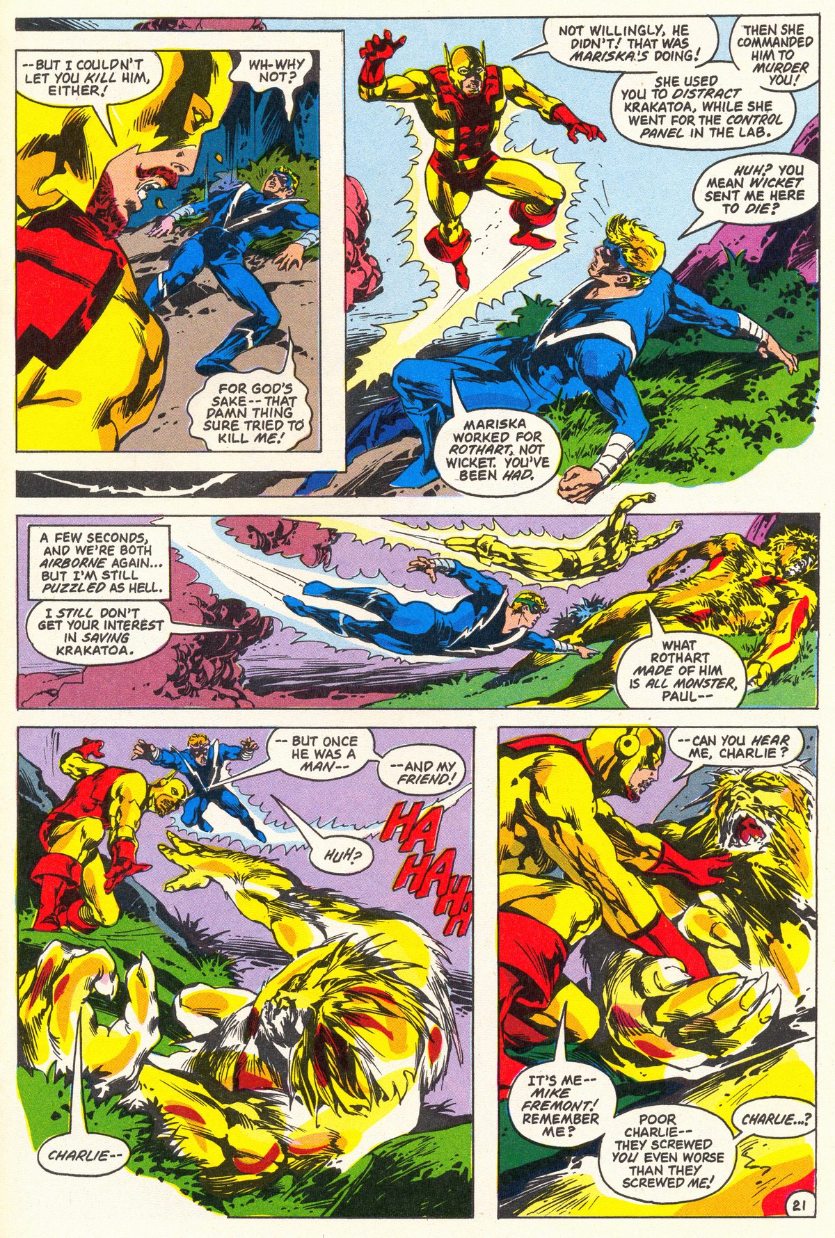 Read online Captain Thunder and Blue Bolt comic -  Issue #7 - 23