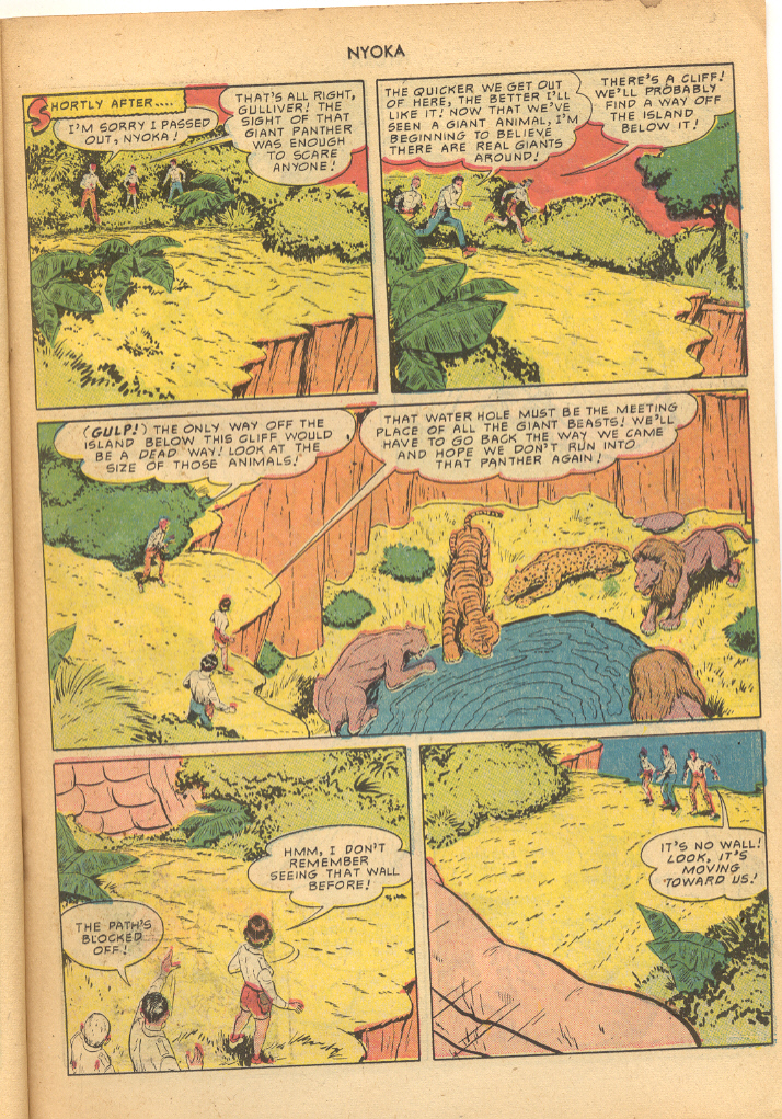 Read online Nyoka the Jungle Girl (1945) comic -  Issue #46 - 15