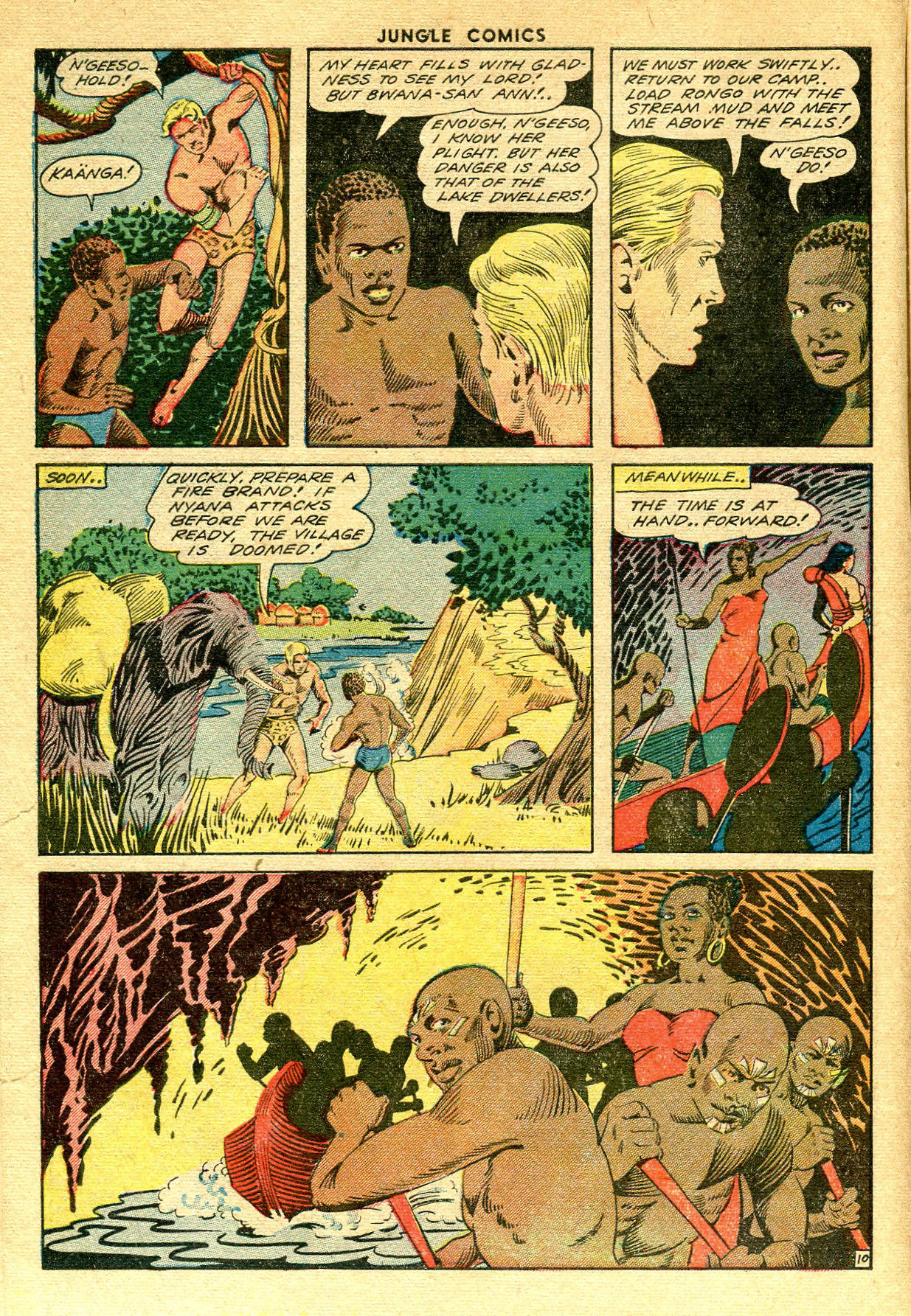 Read online Jungle Comics comic -  Issue #59 - 13
