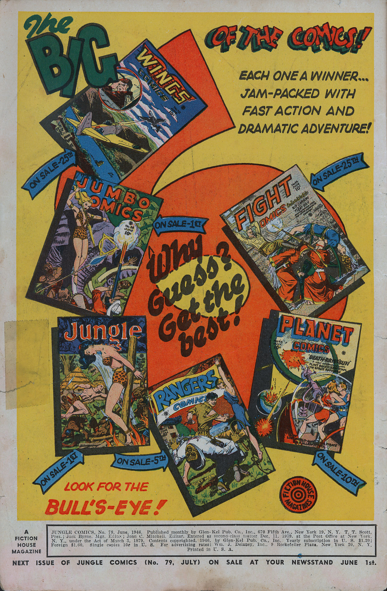 Read online Jungle Comics comic -  Issue #78 - 2