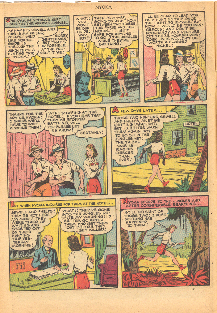 Read online Nyoka the Jungle Girl (1945) comic -  Issue #59 - 4
