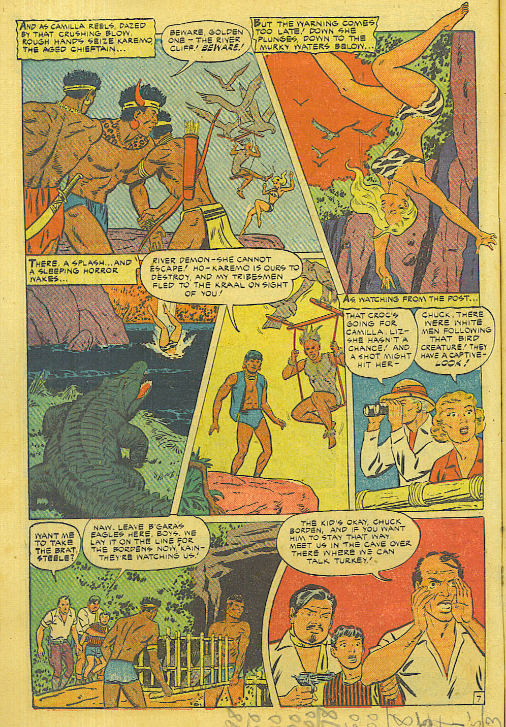 Read online Jungle Comics comic -  Issue #134 - 48