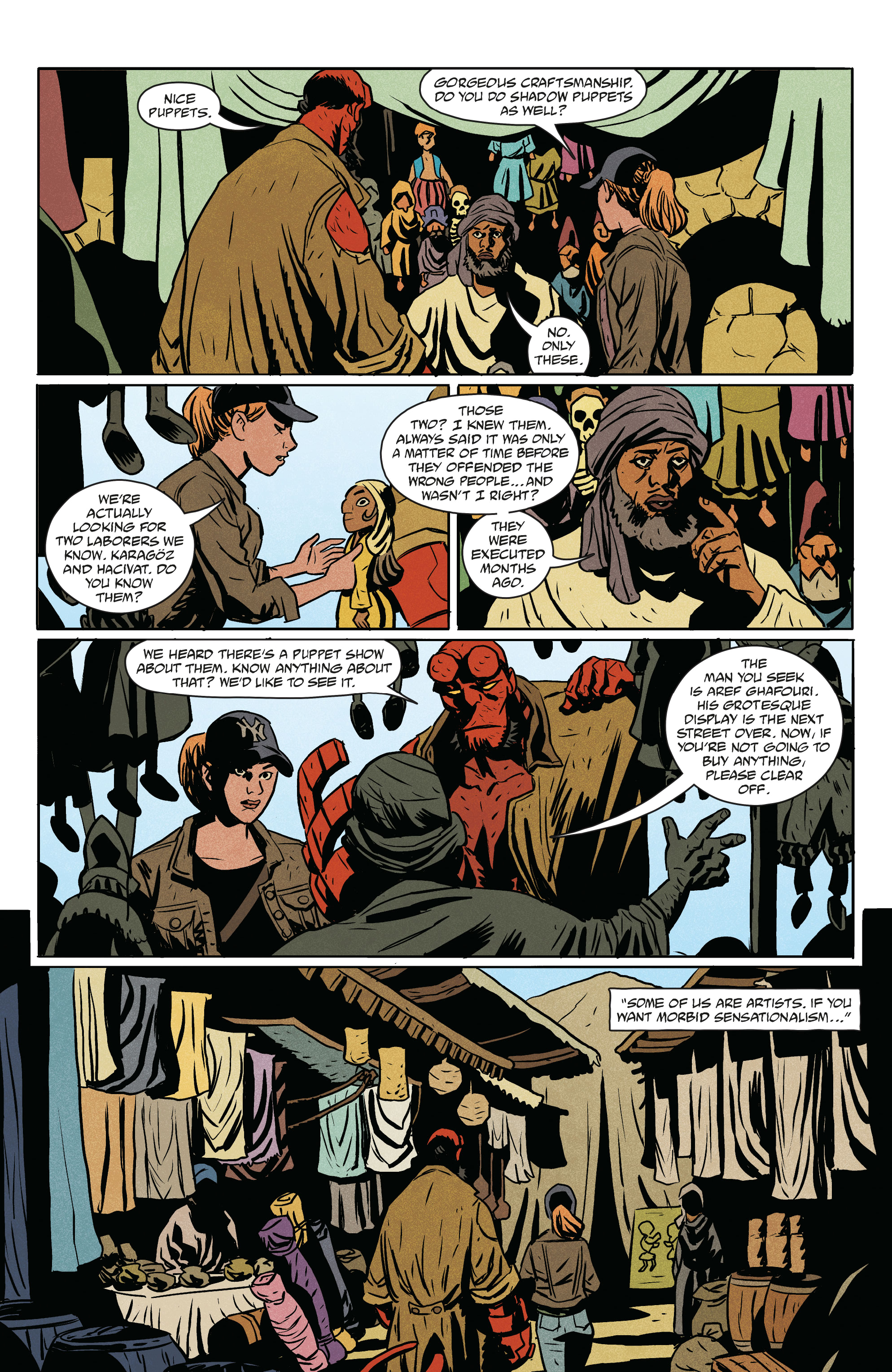 Read online Hellboy in Love comic -  Issue #4 - 5