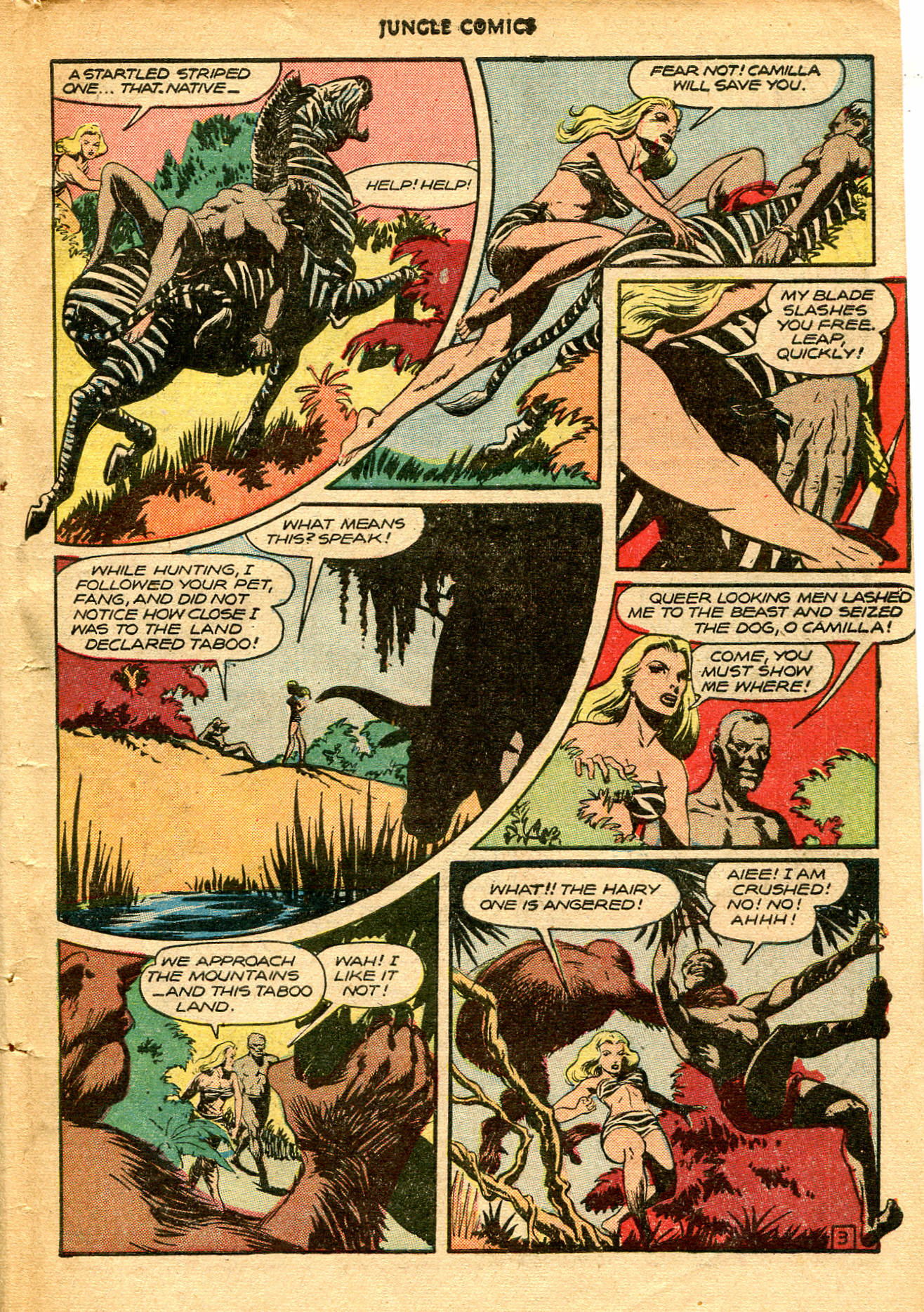 Read online Jungle Comics comic -  Issue #87 - 45