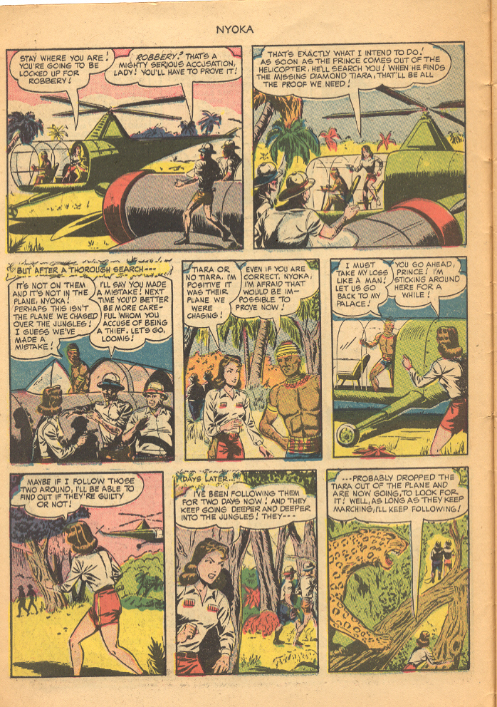 Read online Nyoka the Jungle Girl (1945) comic -  Issue #40 - 6