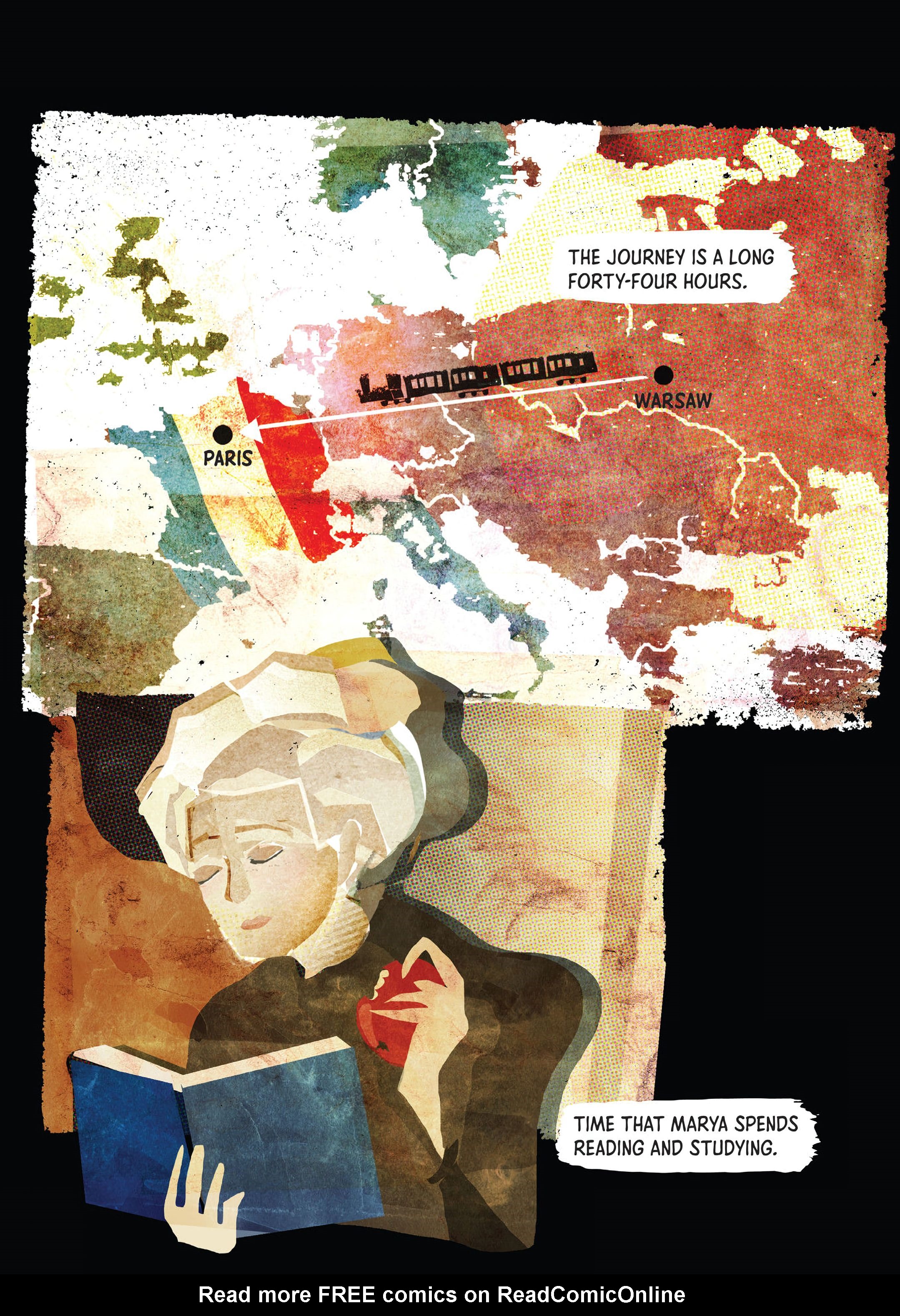 Read online Marie Curie: A Quest For Light comic -  Issue # TPB - 51