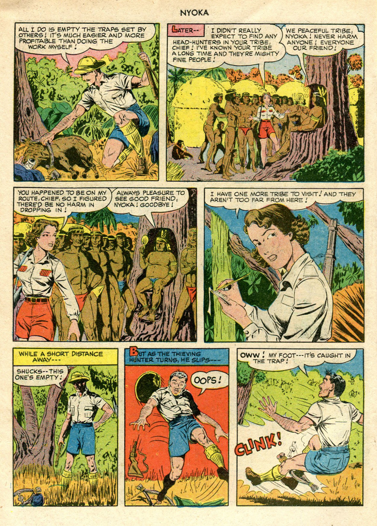 Read online Nyoka the Jungle Girl (1945) comic -  Issue #45 - 6