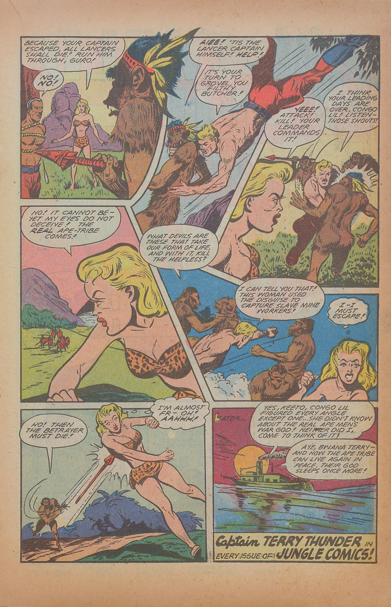 Read online Jungle Comics comic -  Issue #98 - 25