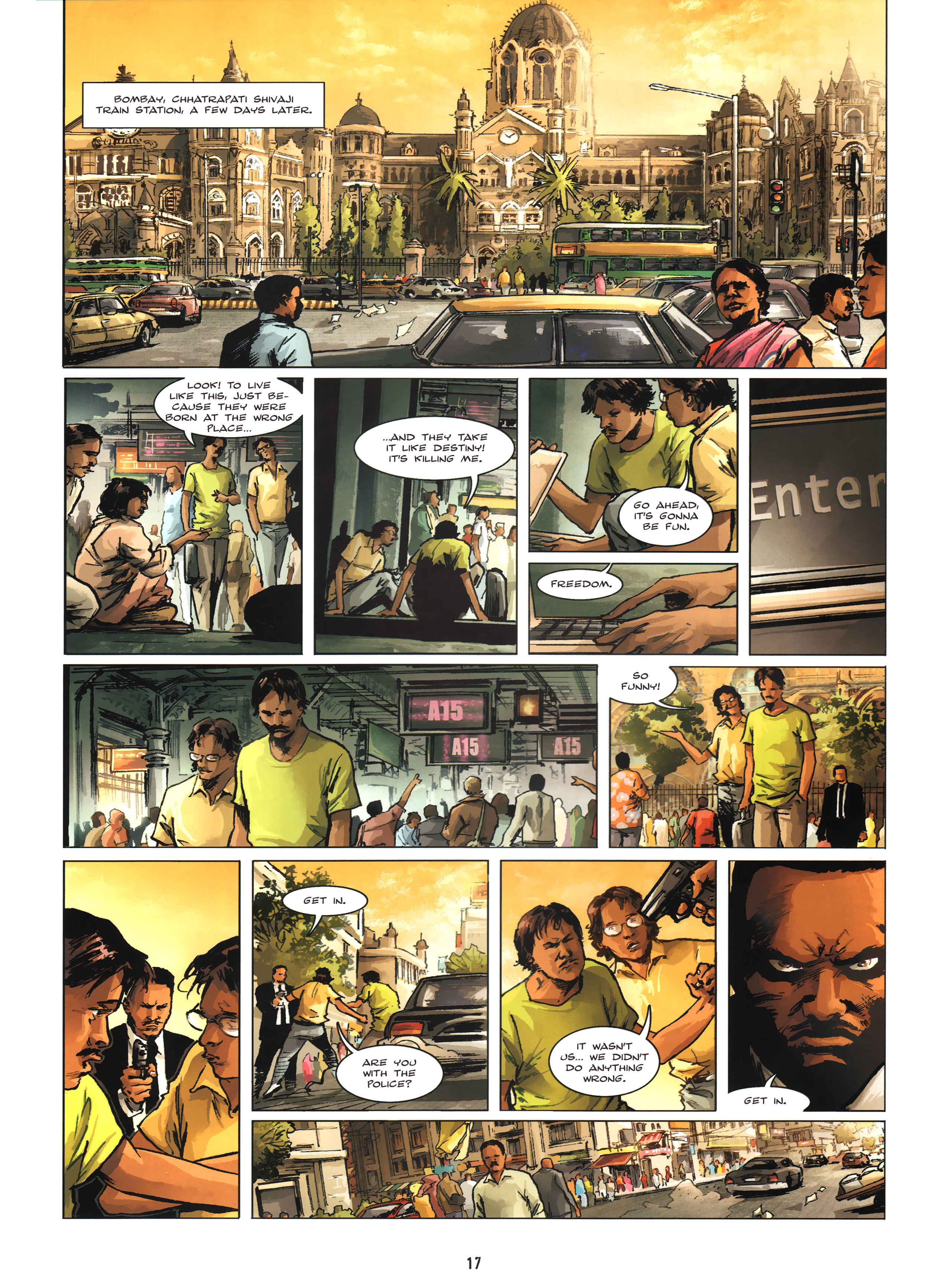 Read online Firewall comic -  Issue #1 - 18