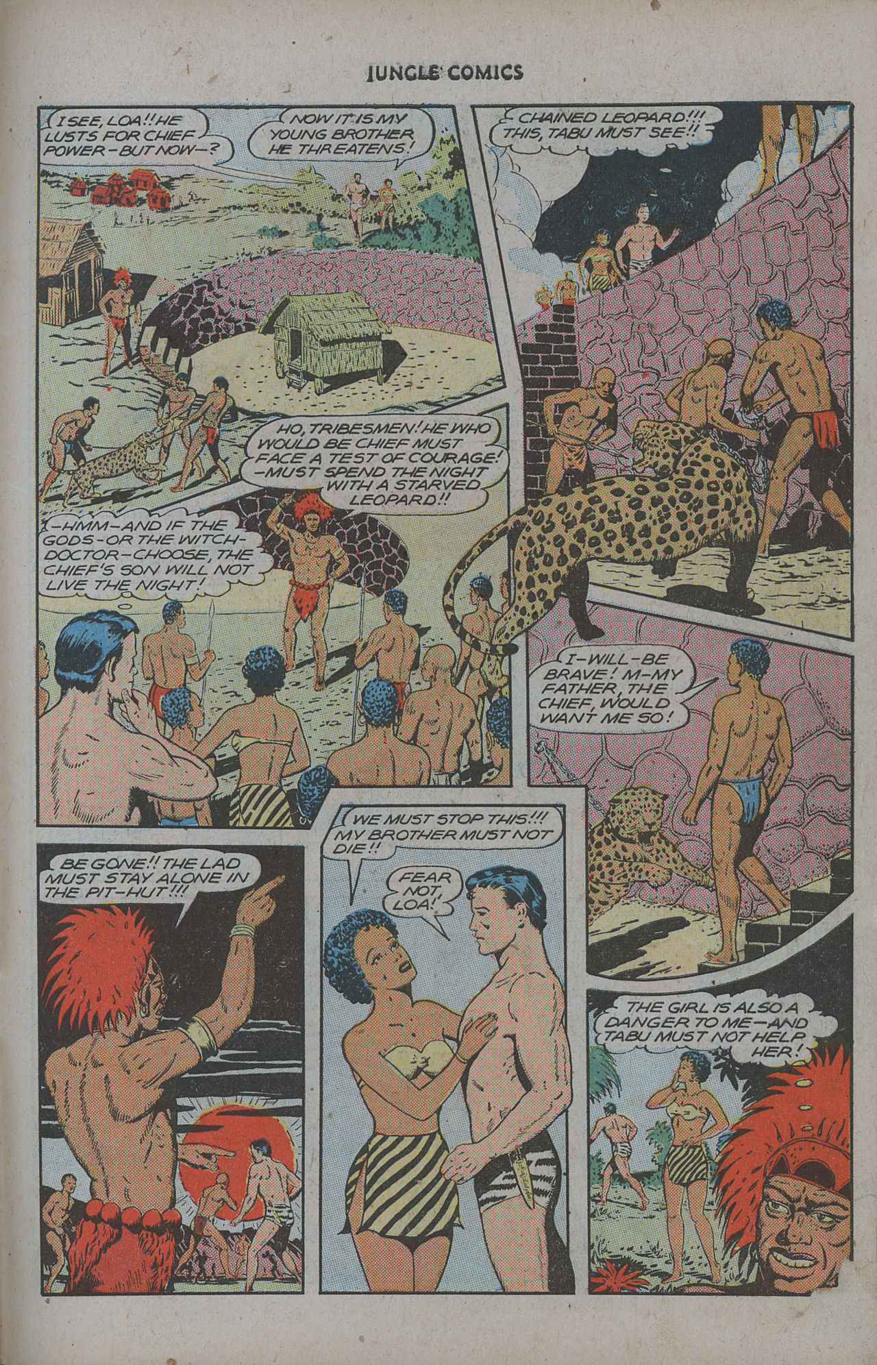 Read online Jungle Comics comic -  Issue #78 - 39