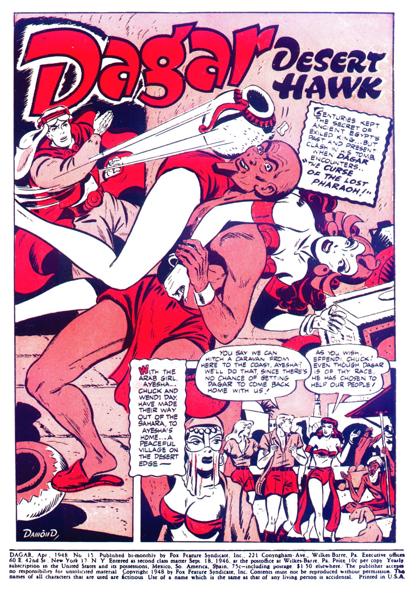 Read online Dagar Desert Hawk comic -  Issue #15 - 2