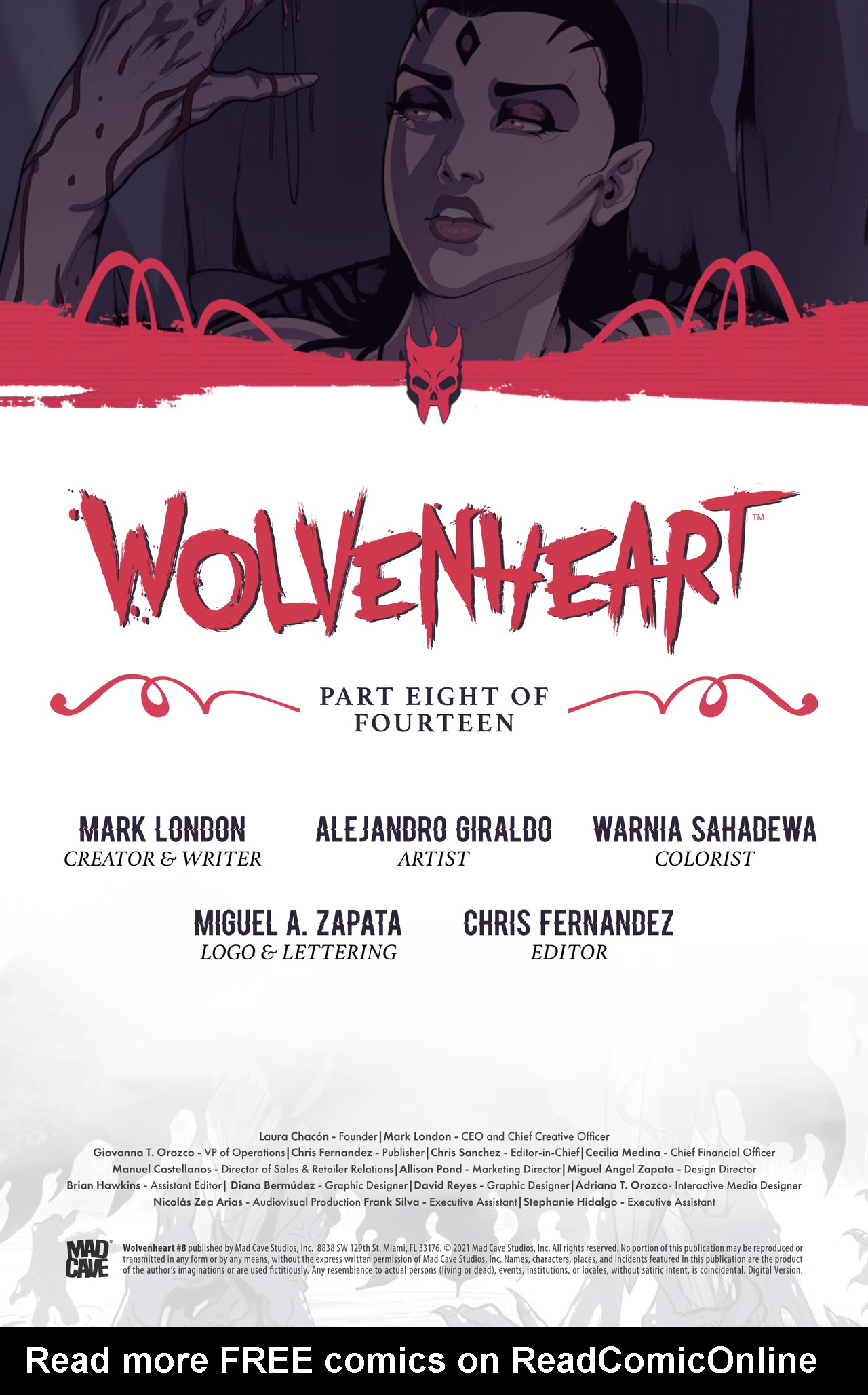 Read online Wolvenheart comic -  Issue #8 - 2