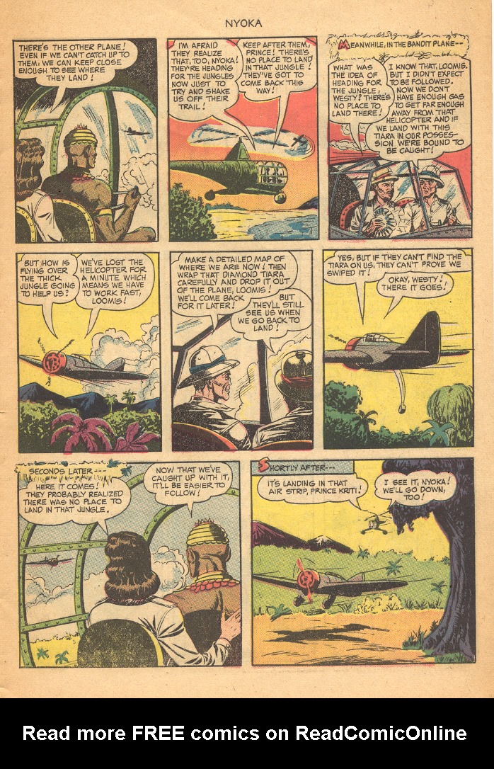 Read online Nyoka the Jungle Girl (1945) comic -  Issue #40 - 5