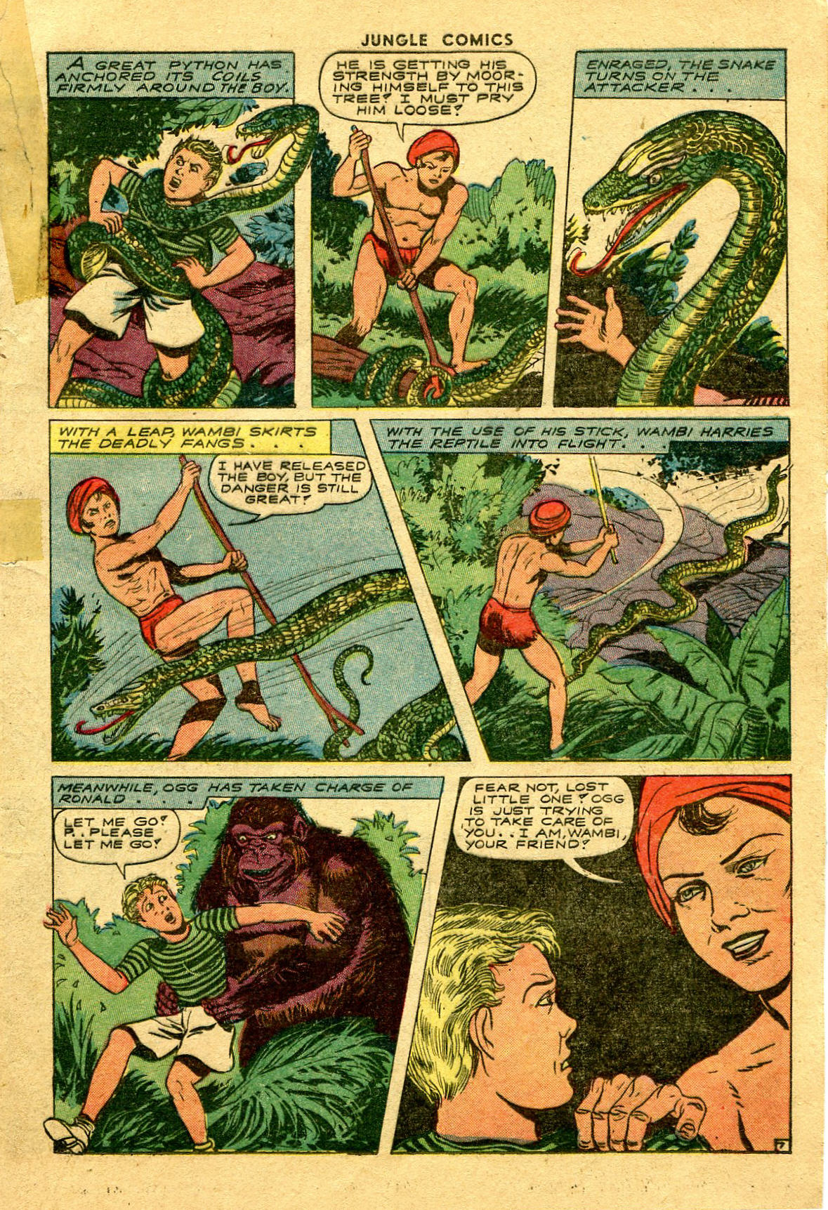 Read online Jungle Comics comic -  Issue #46 - 33