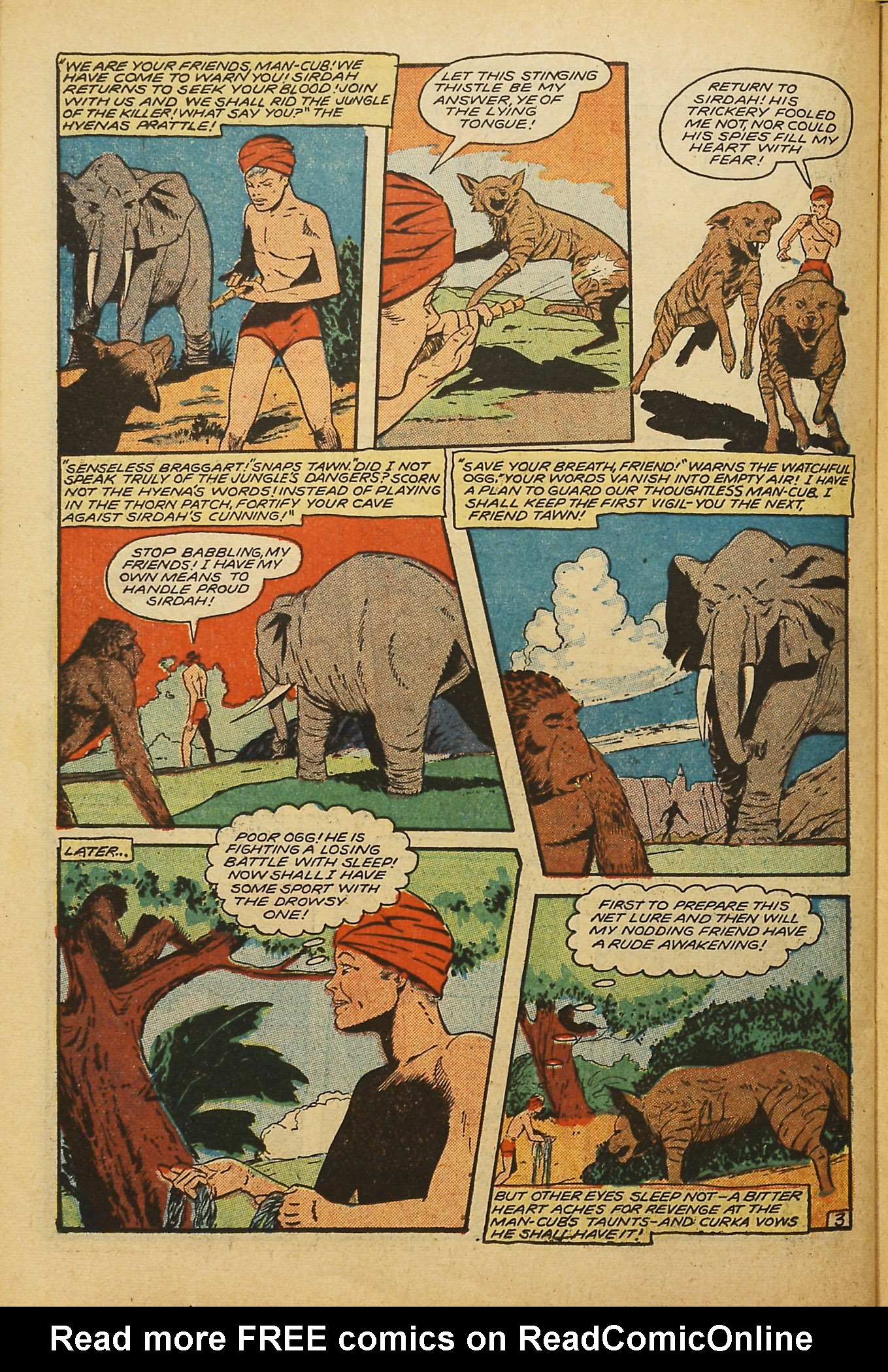 Read online Jungle Comics comic -  Issue #101 - 32
