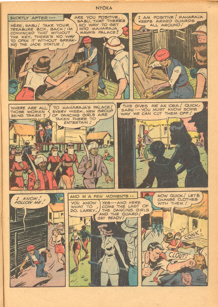 Read online Nyoka the Jungle Girl (1945) comic -  Issue #25 - 29