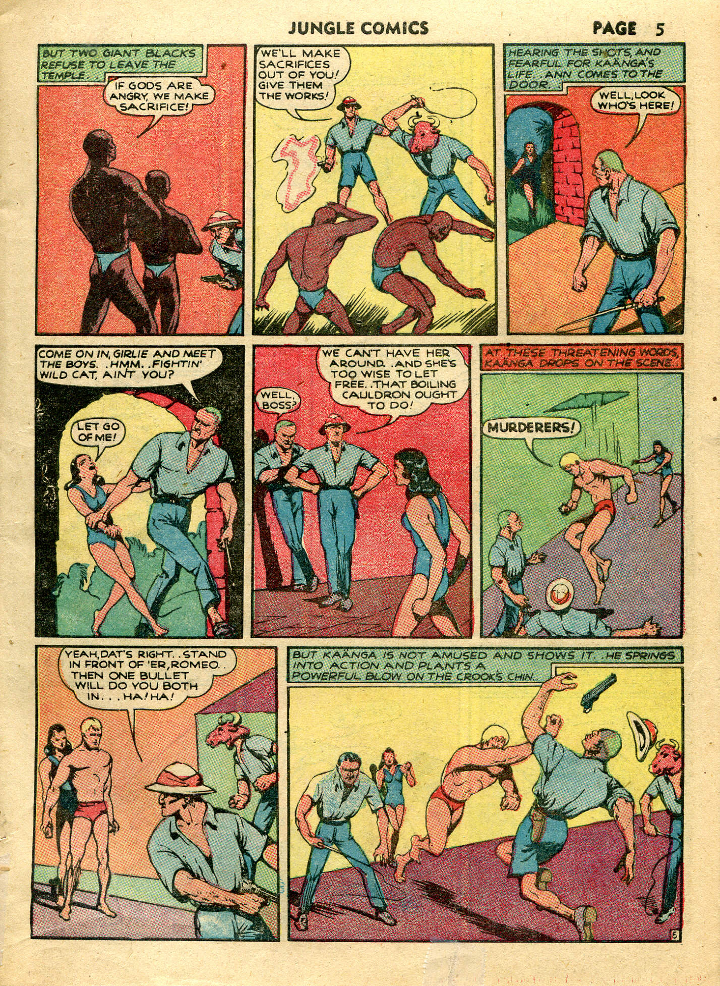 Read online Jungle Comics comic -  Issue #15 - 8