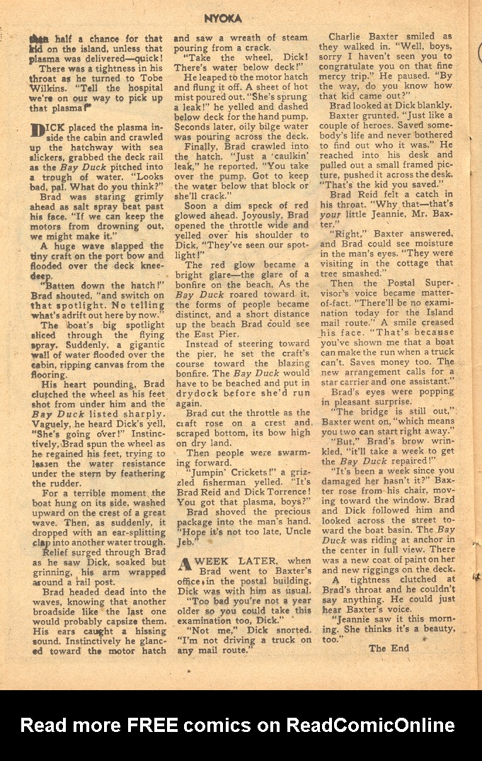 Read online Nyoka the Jungle Girl (1945) comic -  Issue #12 - 20