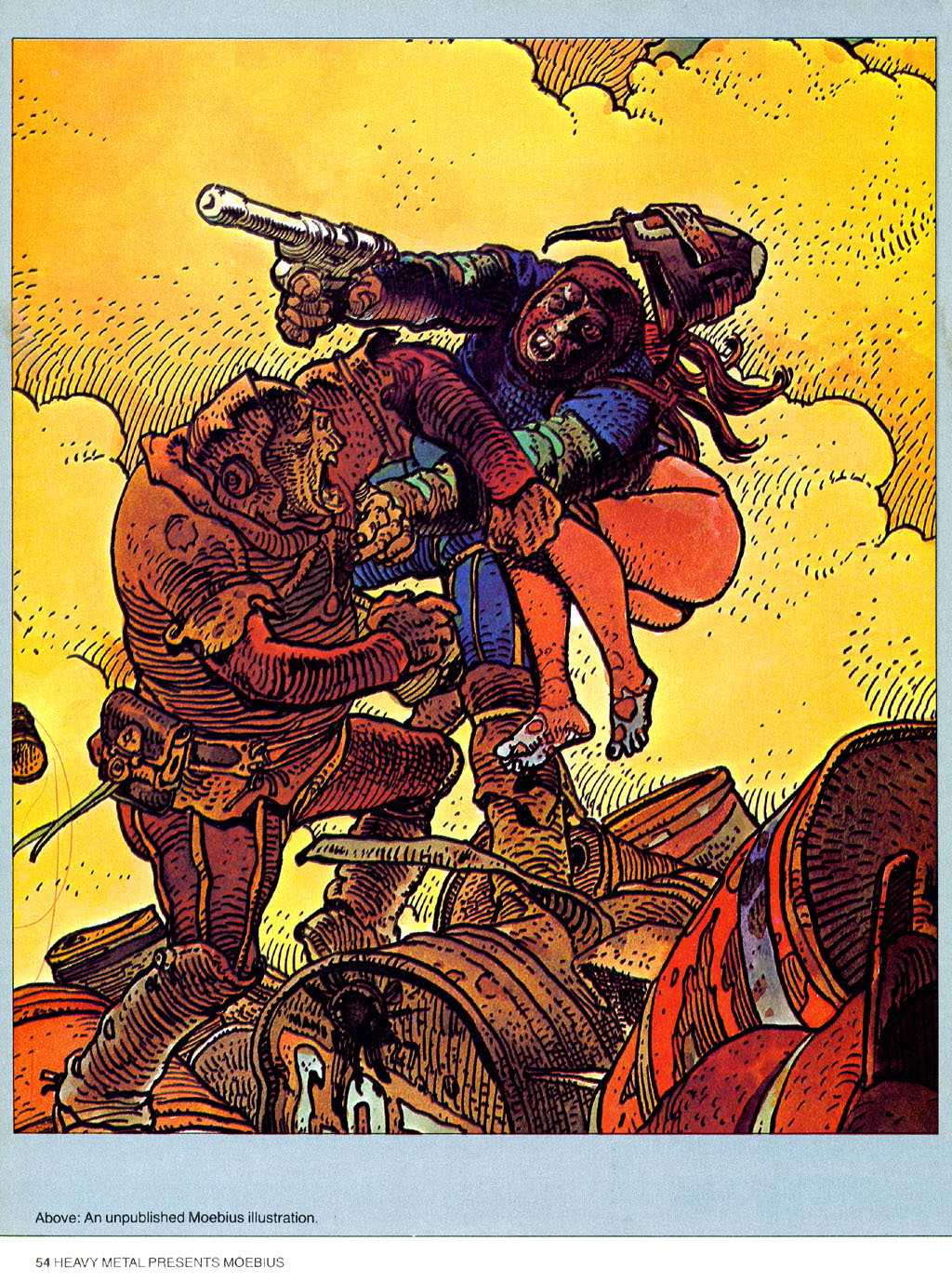 Read online Heavy Metal Presents Moebius comic -  Issue # Full - 54