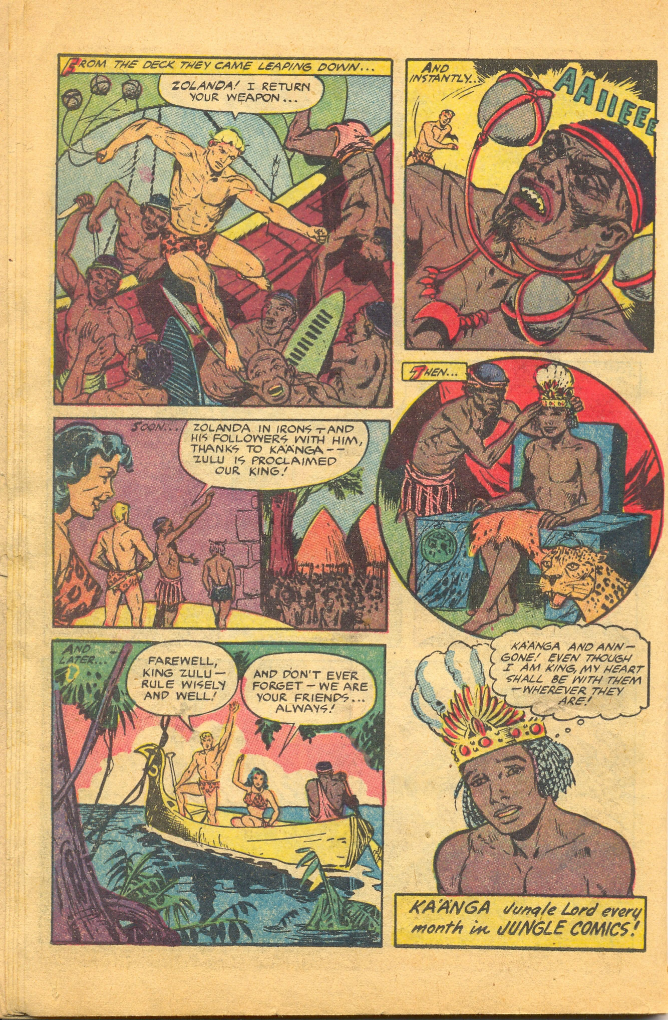 Read online Jungle Comics comic -  Issue #153 - 12