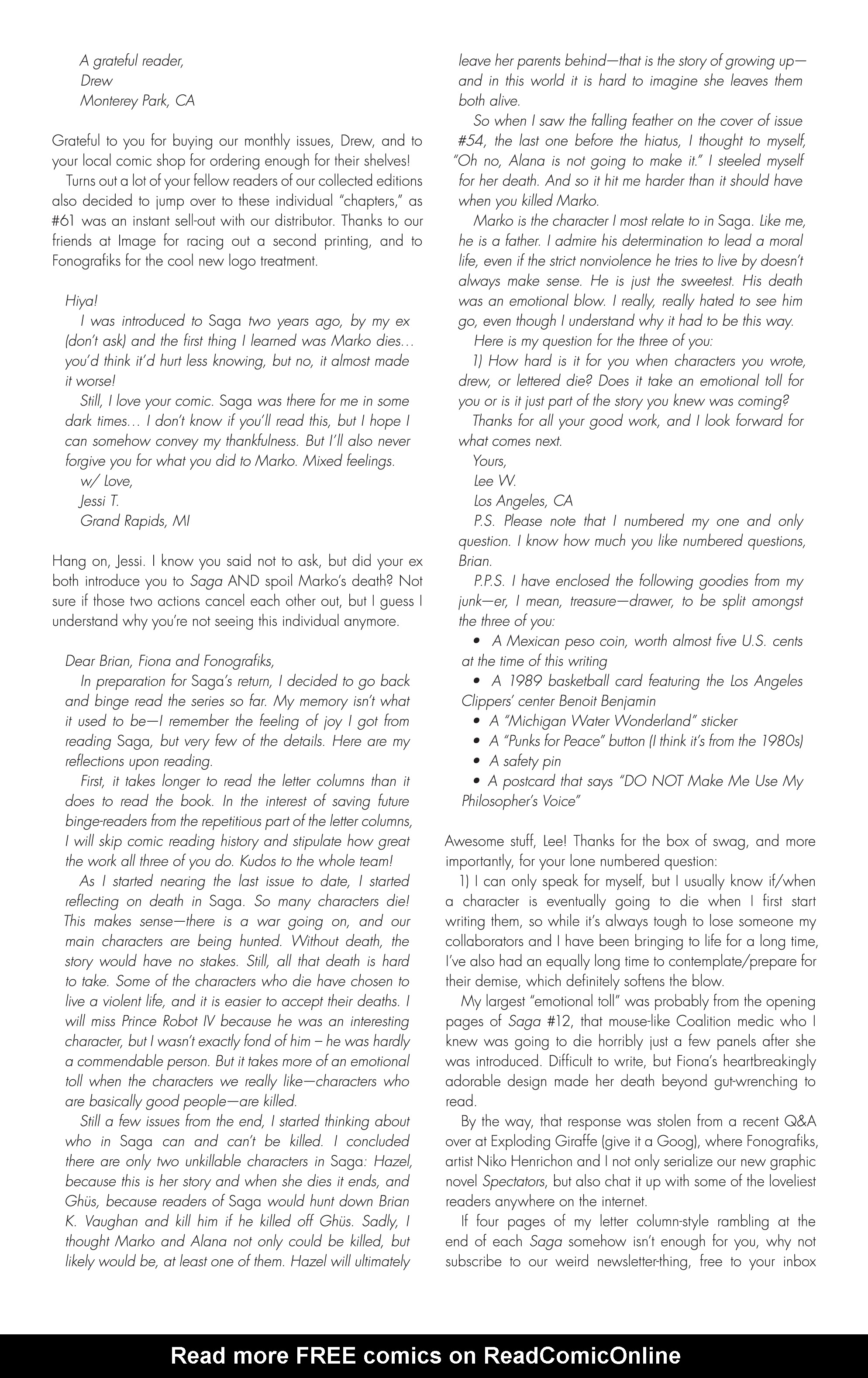 Read online Saga comic -  Issue #63 - 26