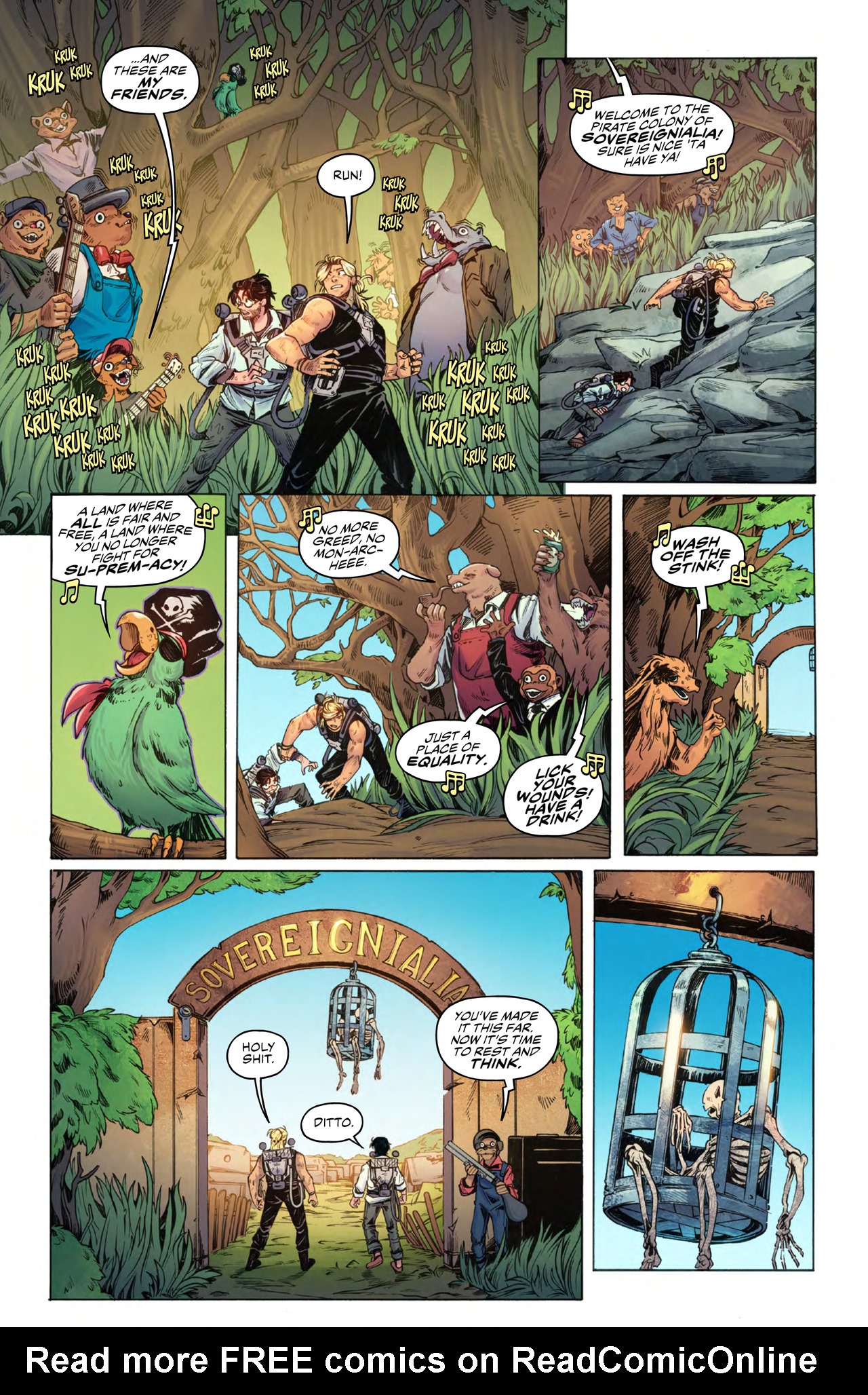 Read online Nature's Labyrinth comic -  Issue #3 - 9