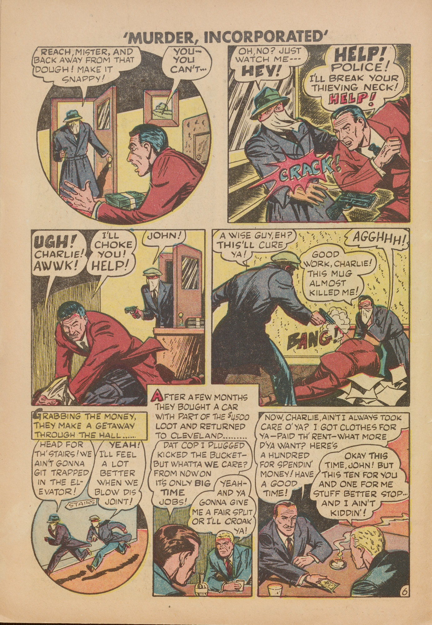 Read online Murder Incorporated (1948) comic -  Issue #3 - 18
