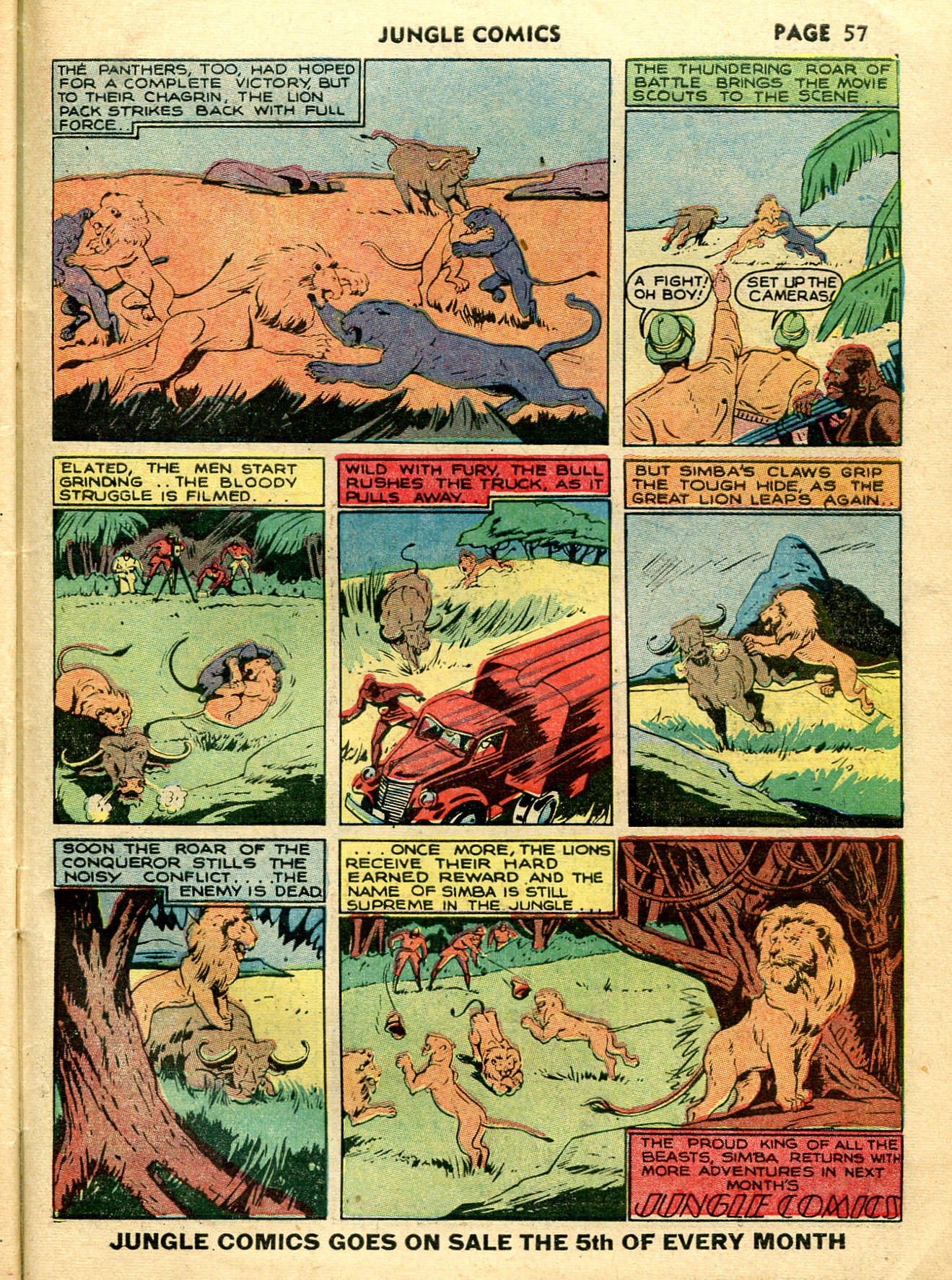 Read online Jungle Comics comic -  Issue #15 - 60