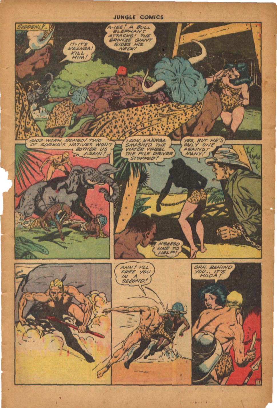 Read online Jungle Comics comic -  Issue #53 - 13