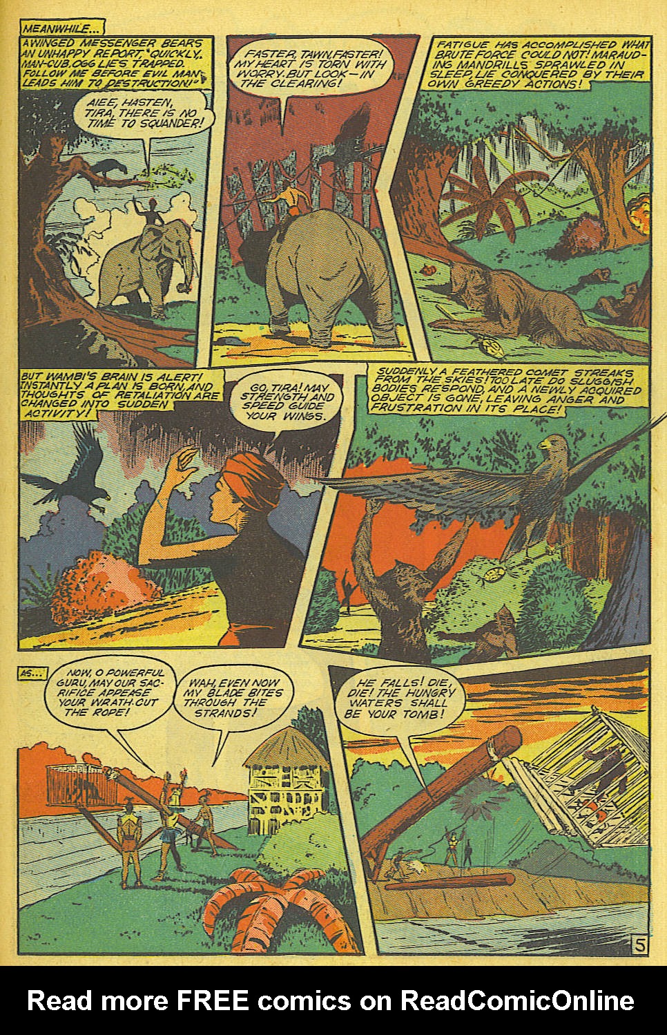 Read online Jungle Comics comic -  Issue #103 - 34