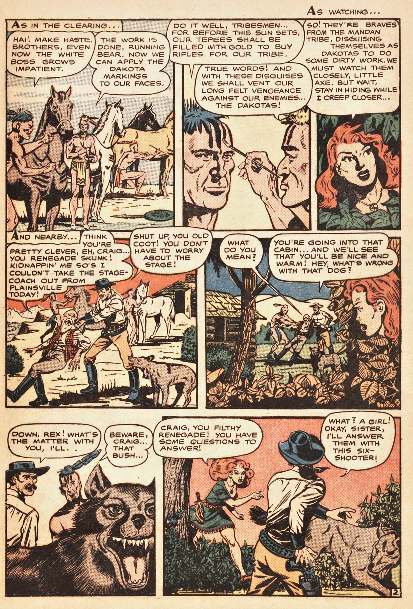 Read online Pioneer West Romances comic -  Issue #4 - 4