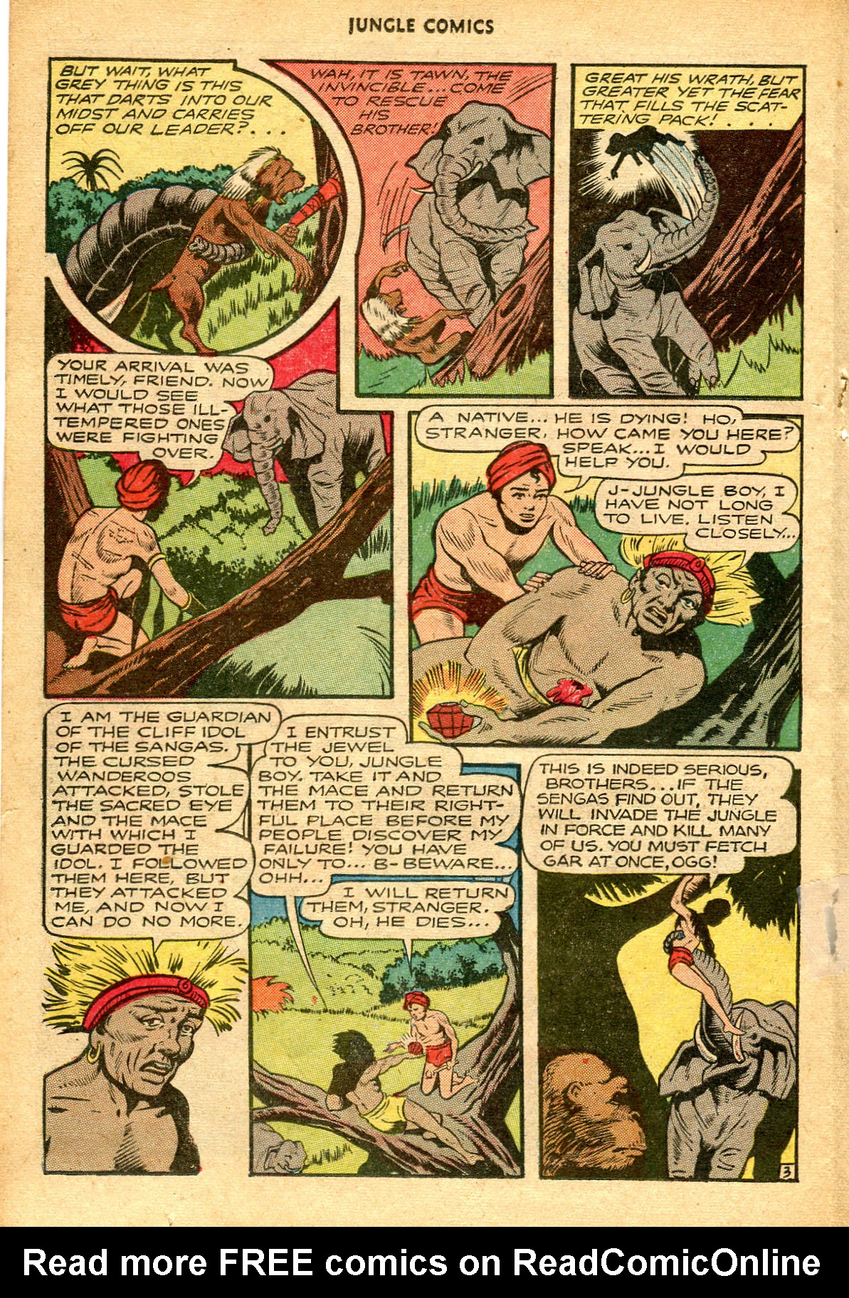 Read online Jungle Comics comic -  Issue #87 - 30