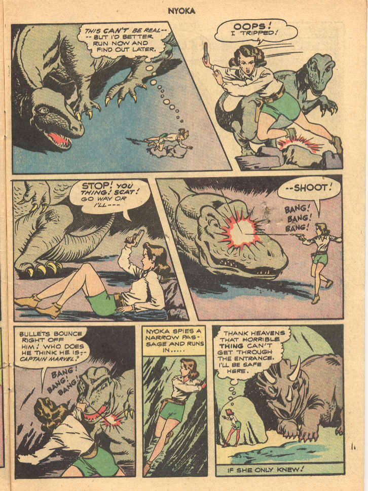 Read online Nyoka the Jungle Girl (1945) comic -  Issue #10 - 9