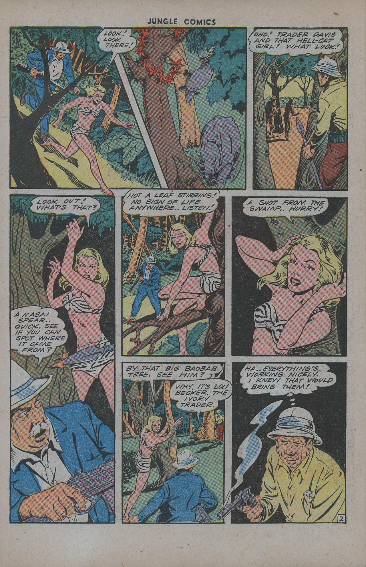 Read online Jungle Comics comic -  Issue #56 - 44