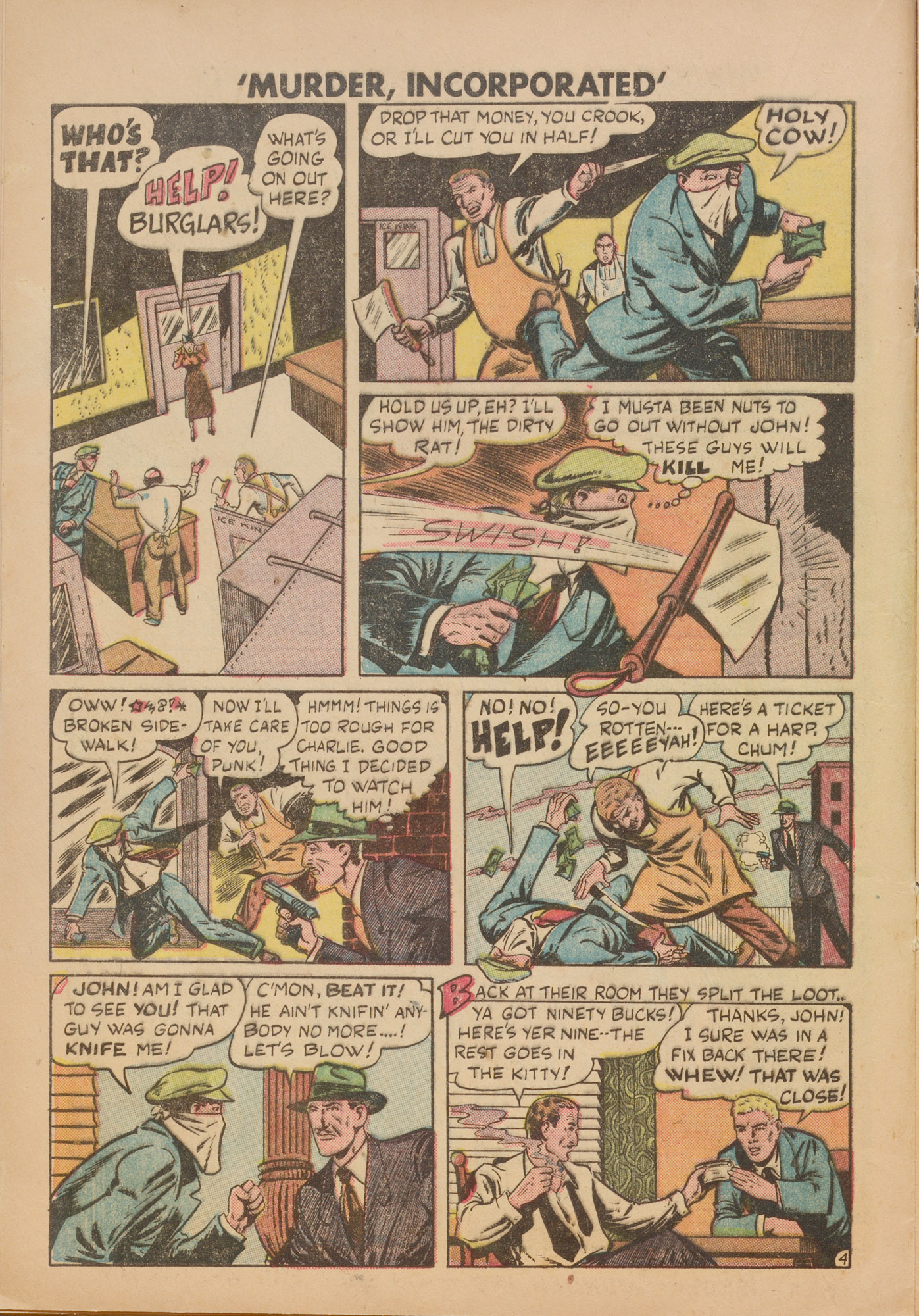 Read online Murder Incorporated (1948) comic -  Issue #3 - 16
