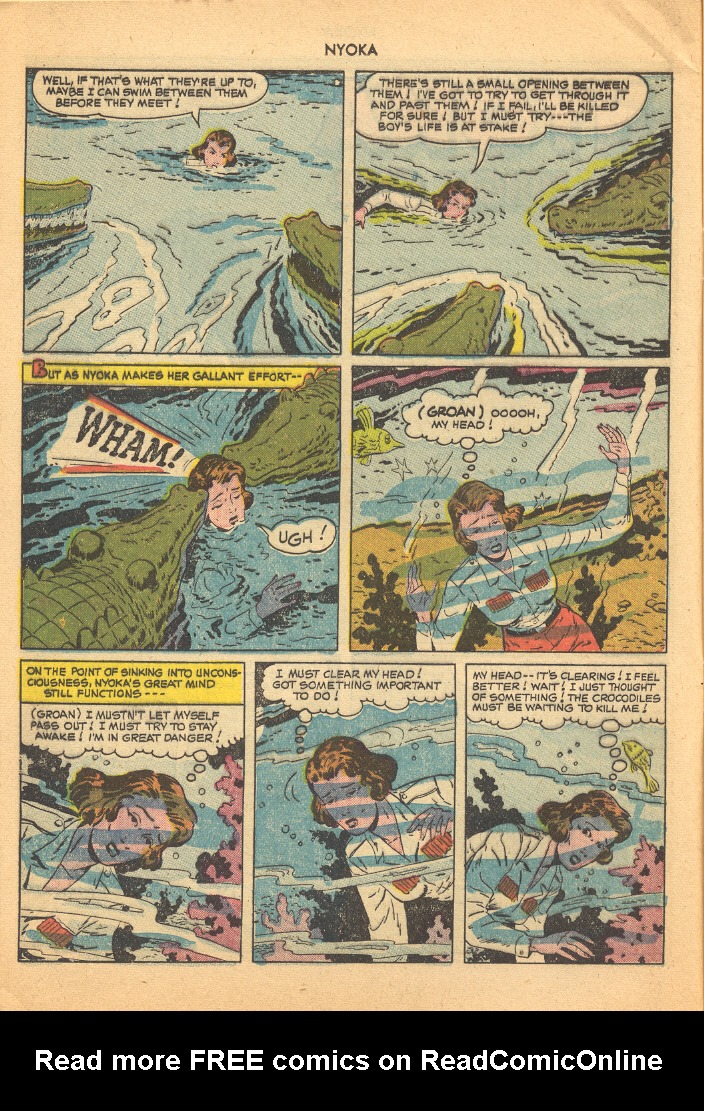 Read online Nyoka the Jungle Girl (1945) comic -  Issue #51 - 12