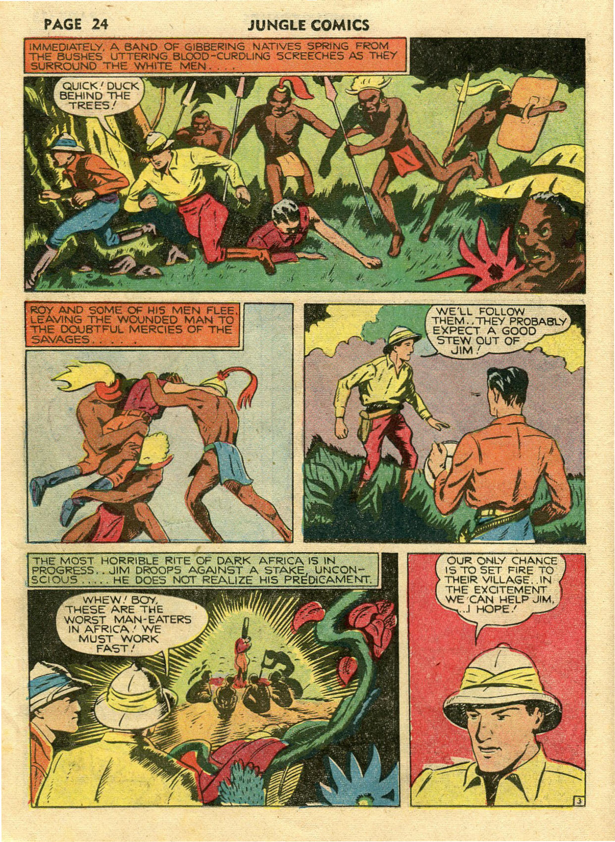Read online Jungle Comics comic -  Issue #14 - 26