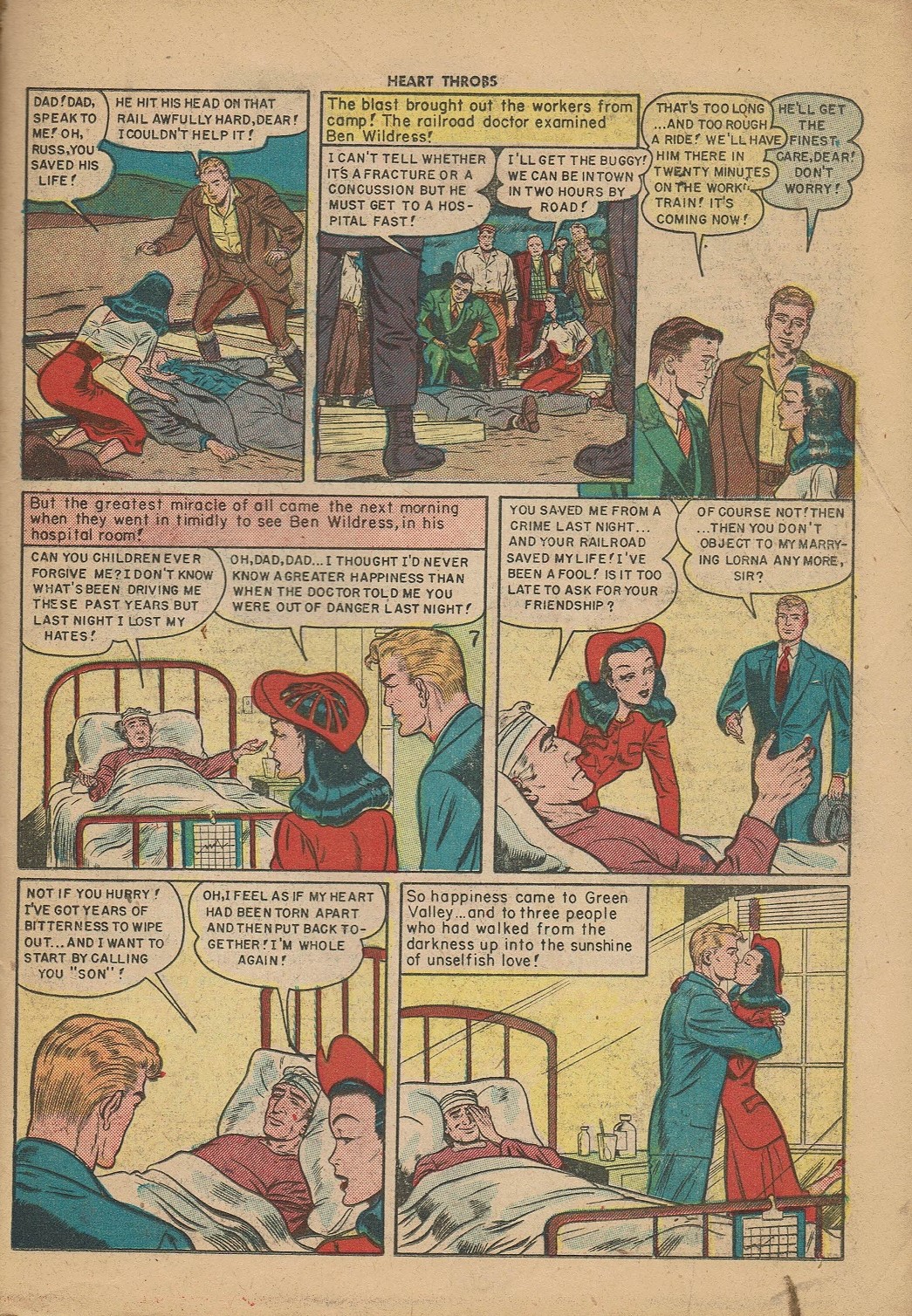 Read online Heart Throbs comic -  Issue #4 - 25