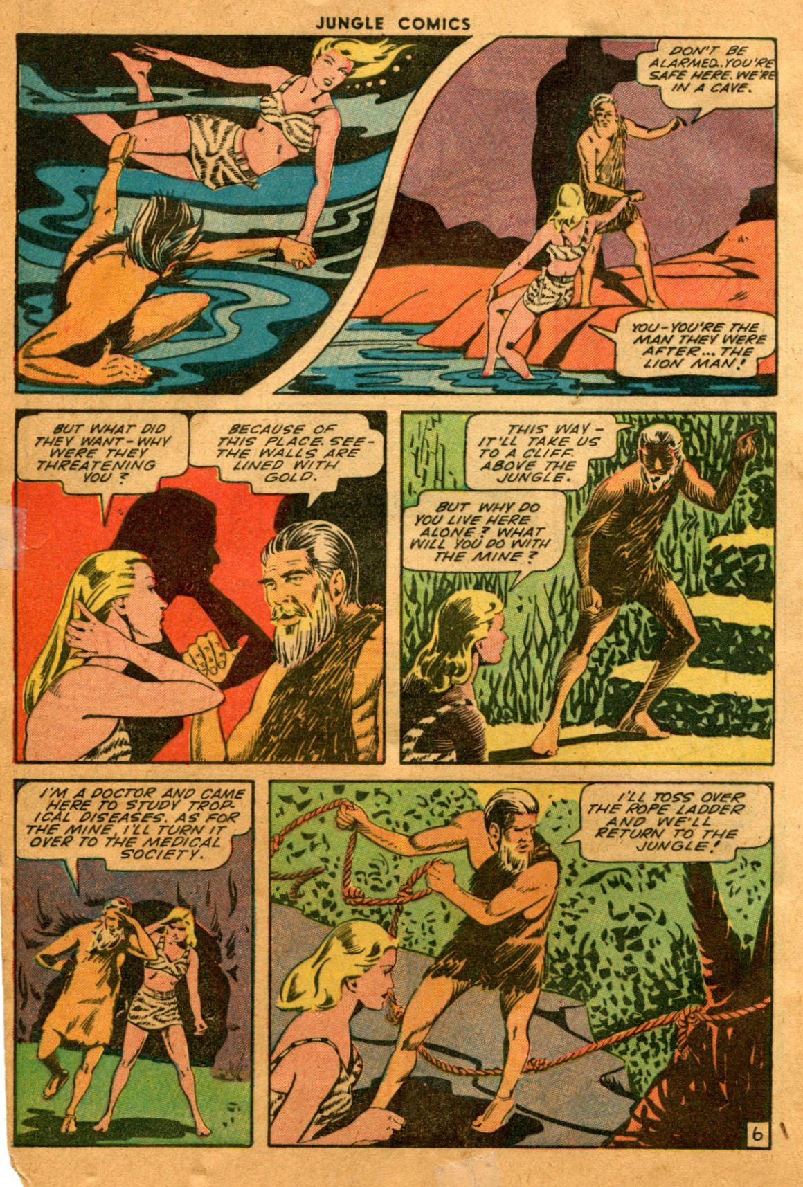 Read online Jungle Comics comic -  Issue #60 - 49