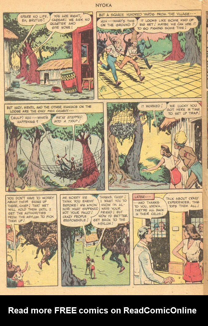 Read online Nyoka the Jungle Girl (1945) comic -  Issue #34 - 48