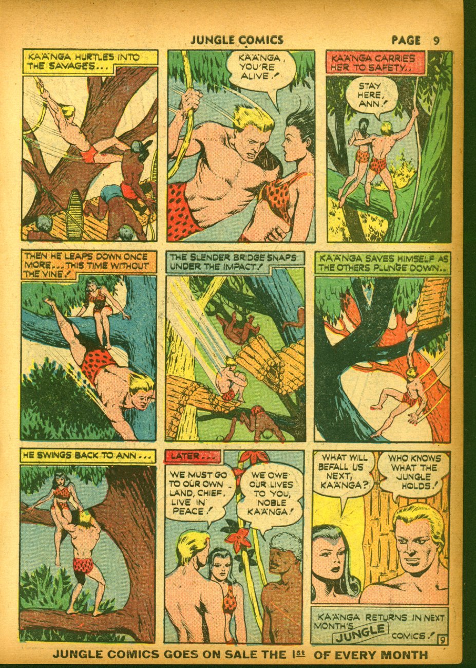 Read online Jungle Comics comic -  Issue #20 - 11