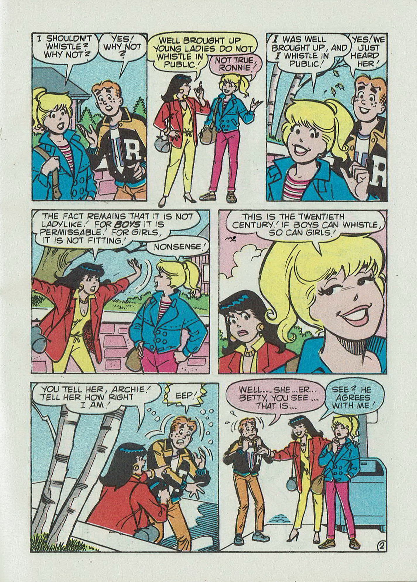Read online Betty and Veronica Digest Magazine comic -  Issue #59 - 85