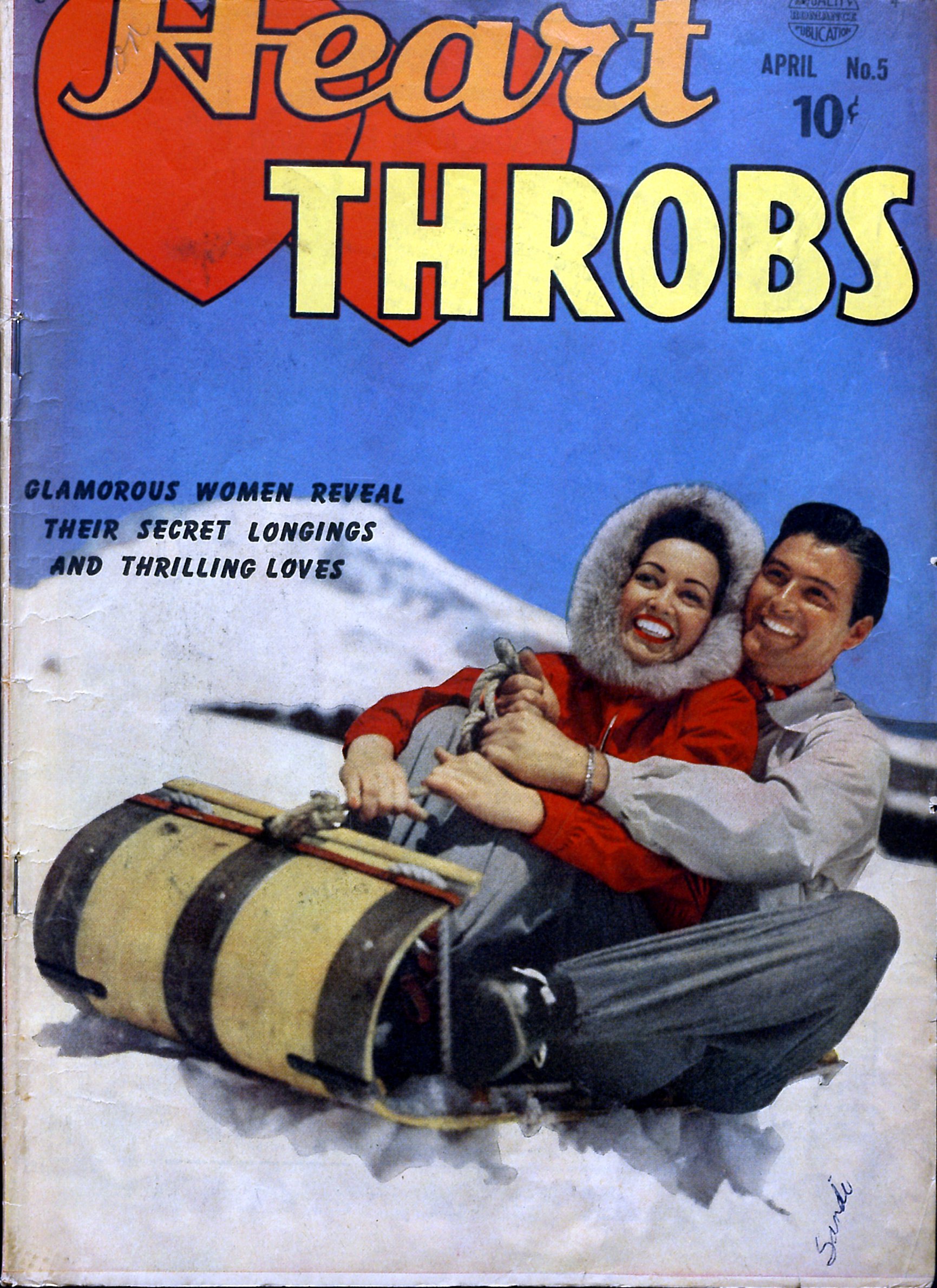 Read online Heart Throbs comic -  Issue #5 - 1