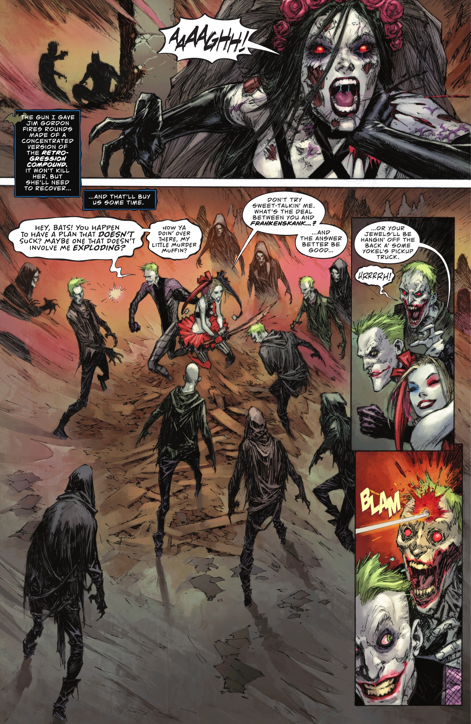Read online Batman & The Joker: The Deadly Duo comic -  Issue #6 - 17